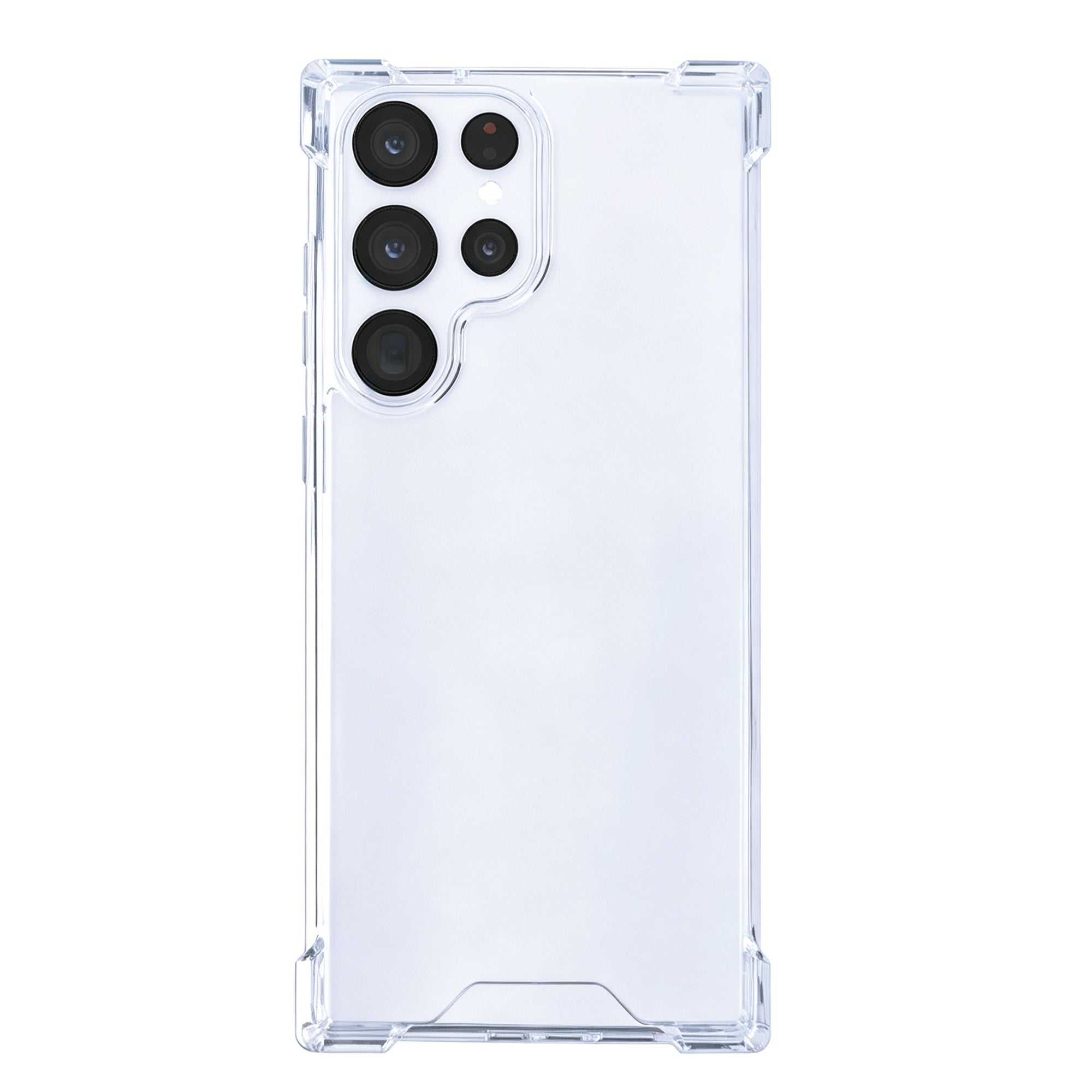 Rixus Anti-Burst Hülle für Samsung Galaxy S22 Ultra 5G Transparent