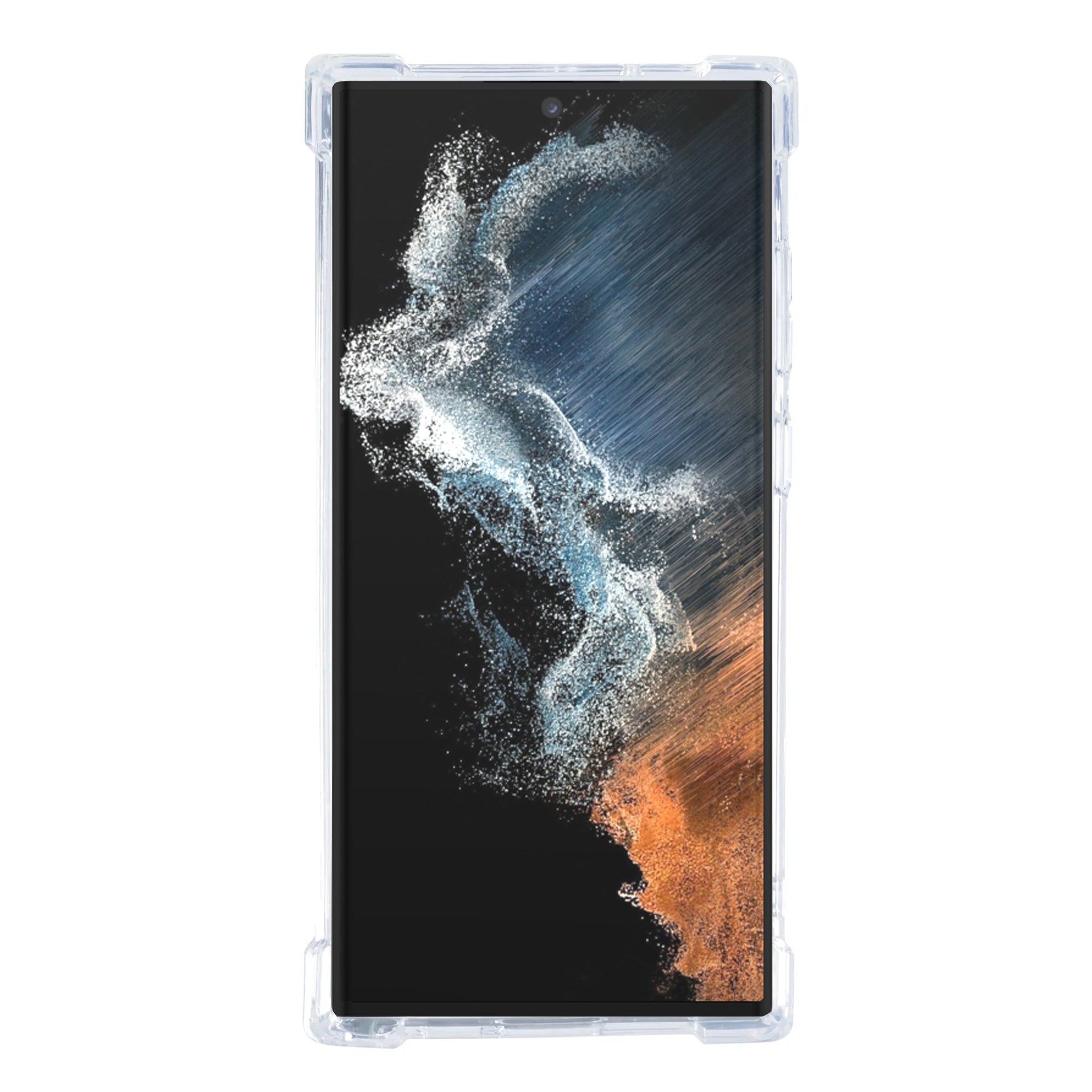 Rixus Anti-Burst Hülle für Samsung Galaxy S22 Ultra 5G Transparent – Bild 2