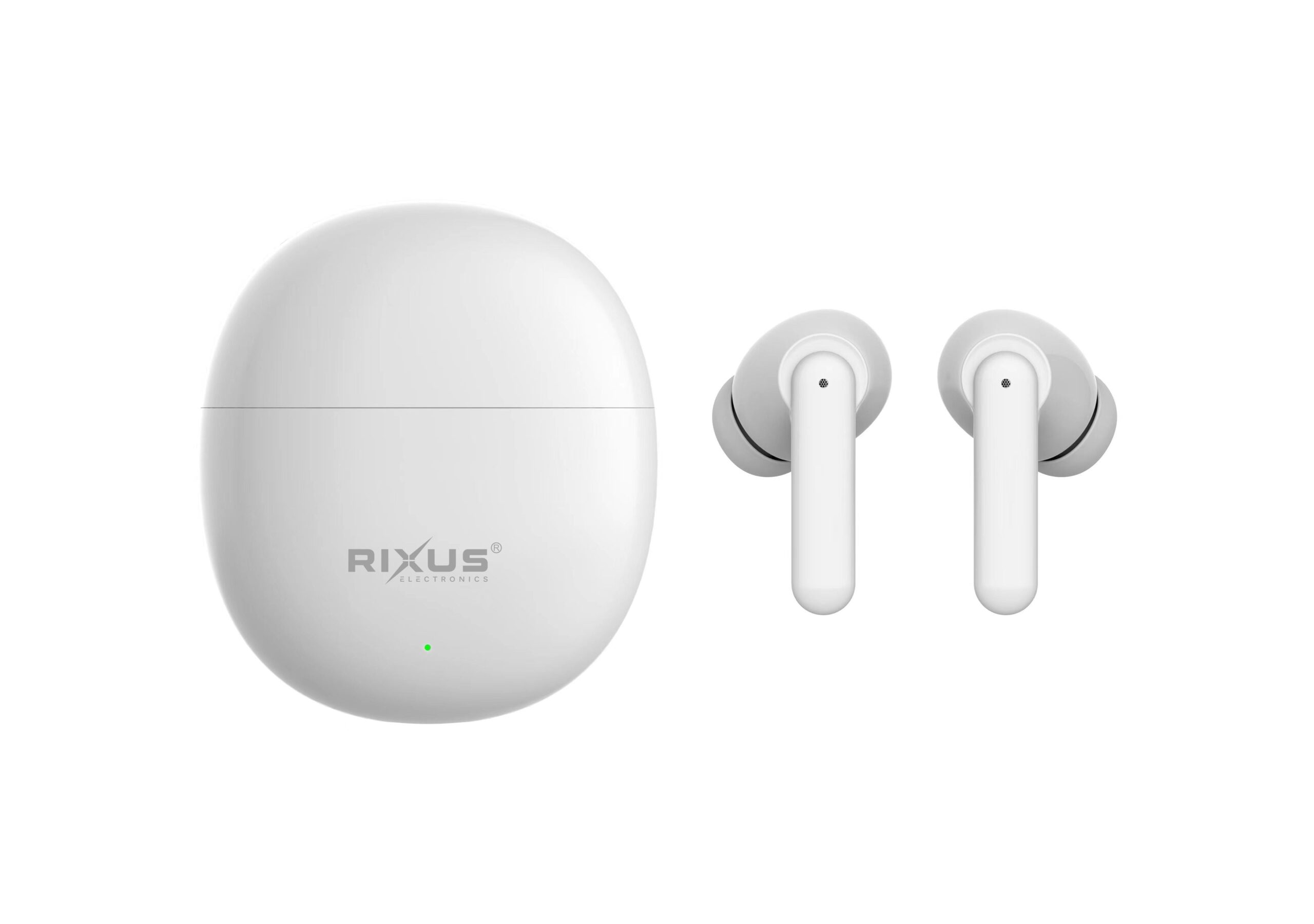 Rixus RXBT69A TWS Earbuds mit Ladecase White