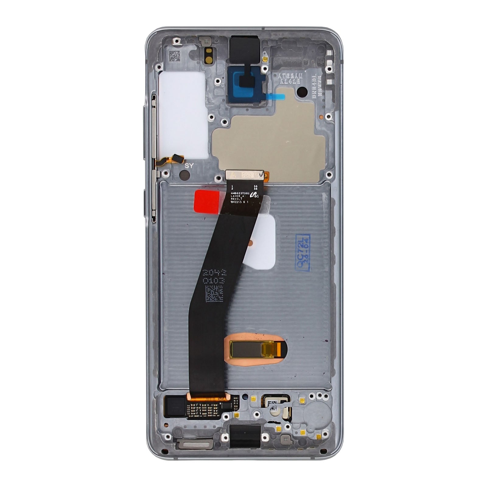 Samsung Original Display Galaxy S20, S20 5G G980F/G981F mit Rahmen Grau – Bild 3