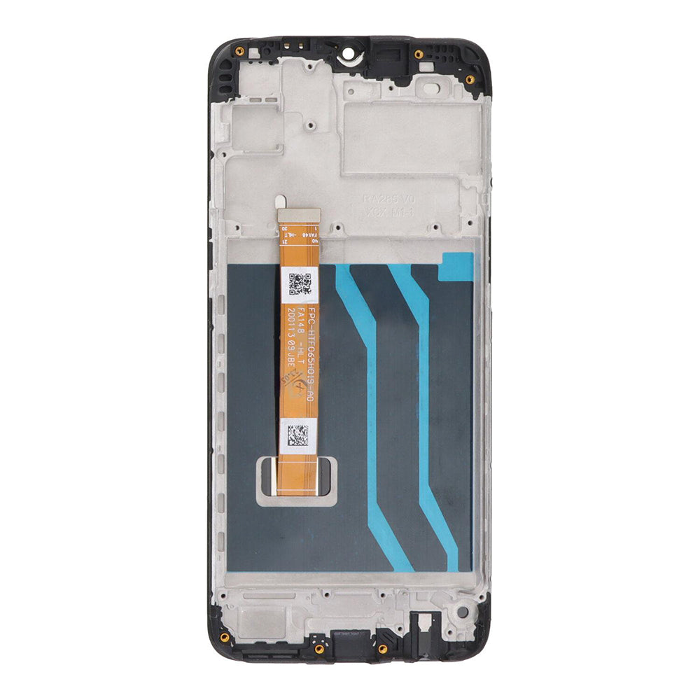 OEM Display für Realme 6i mit Rahmen Schwarz – Bild 3