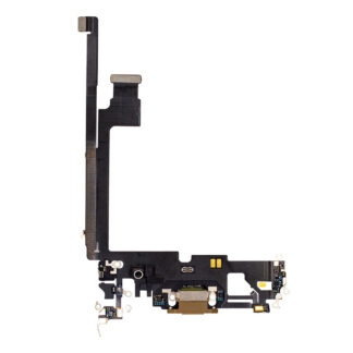 Für Apple iPhone 12 Pro Max Ladeflex Gold Original ausgebaut