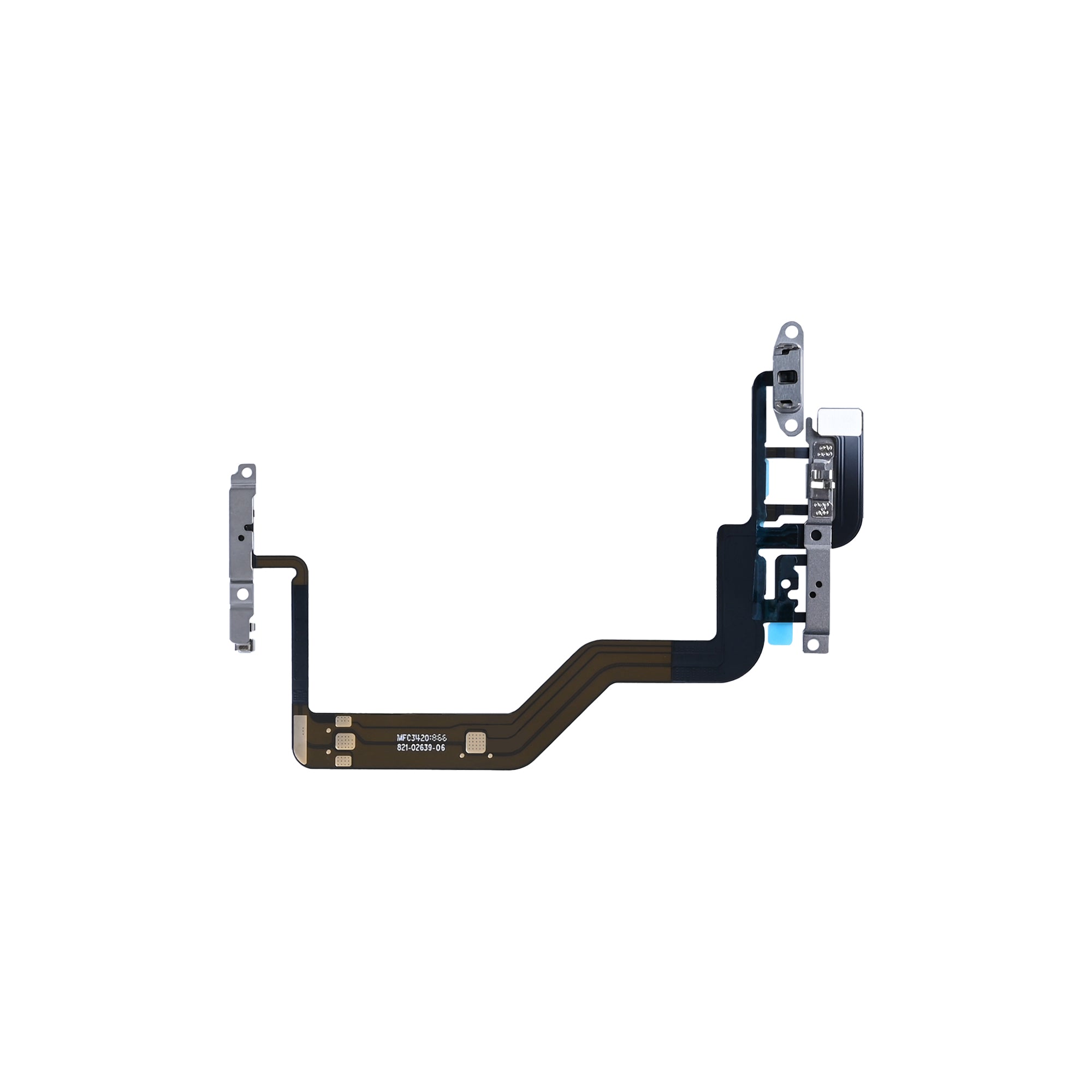 Für Apple iPhone 12, 12 Pro Ein/Aus- und Lautstärke-Flex Original ausgebaut