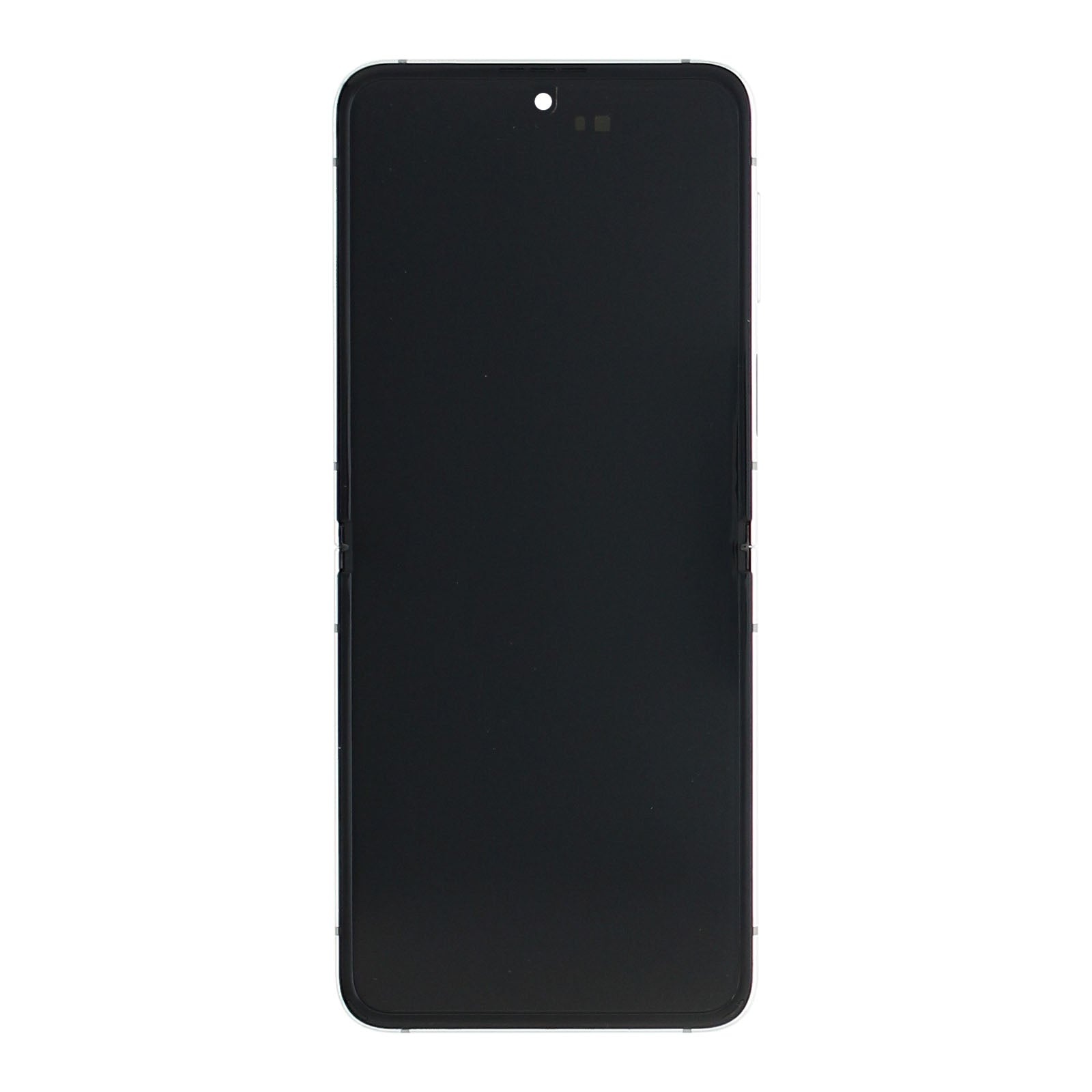Samsung Galaxy Z Flip3 F711B Main Display und Touchscreen-Digitizer mit Rahmen Bespoke Silver Service Pack – Bild 2