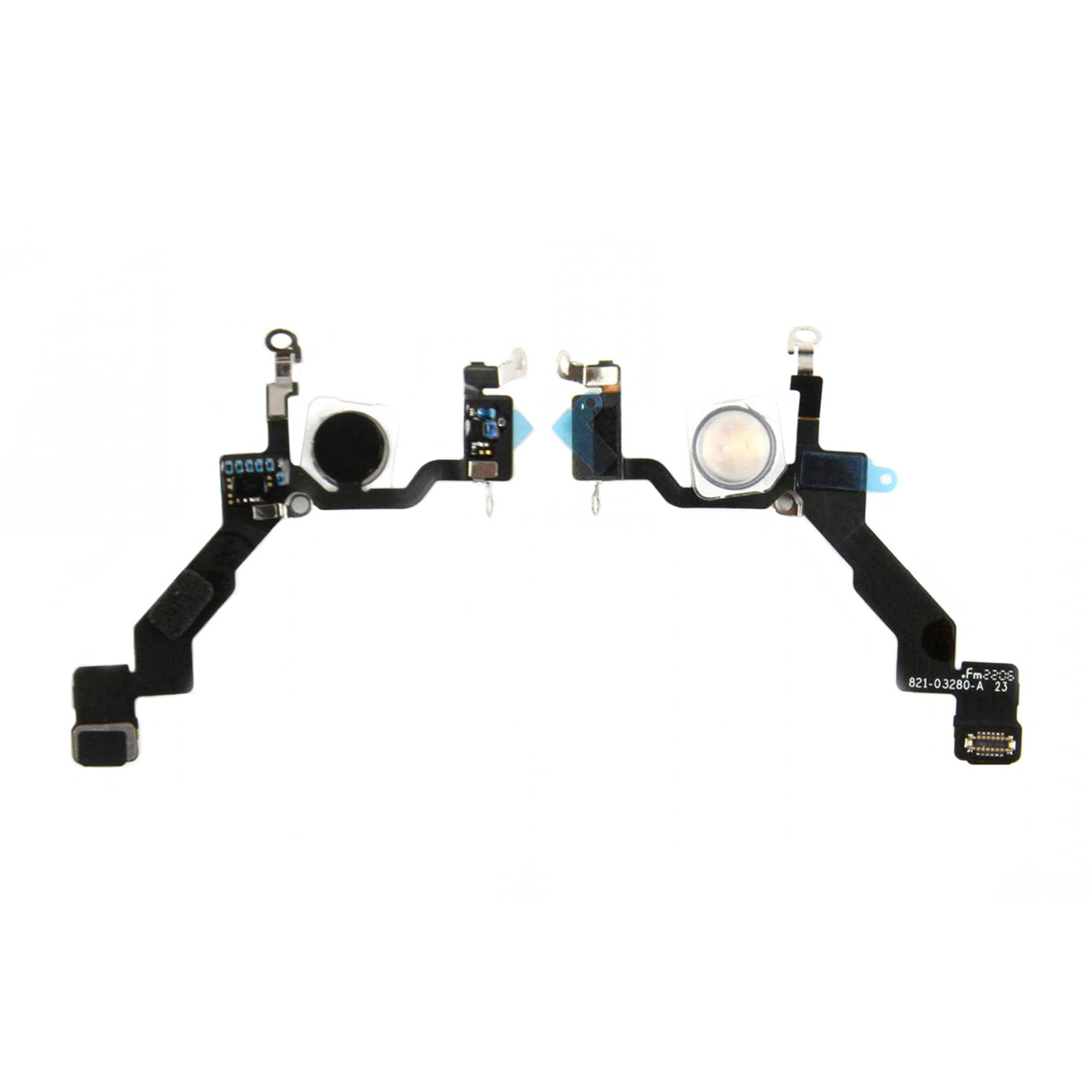 Für Apple iPhone 13 Pro Max Flashlight und Microphone Flex Original ausgebaut – Bild 3