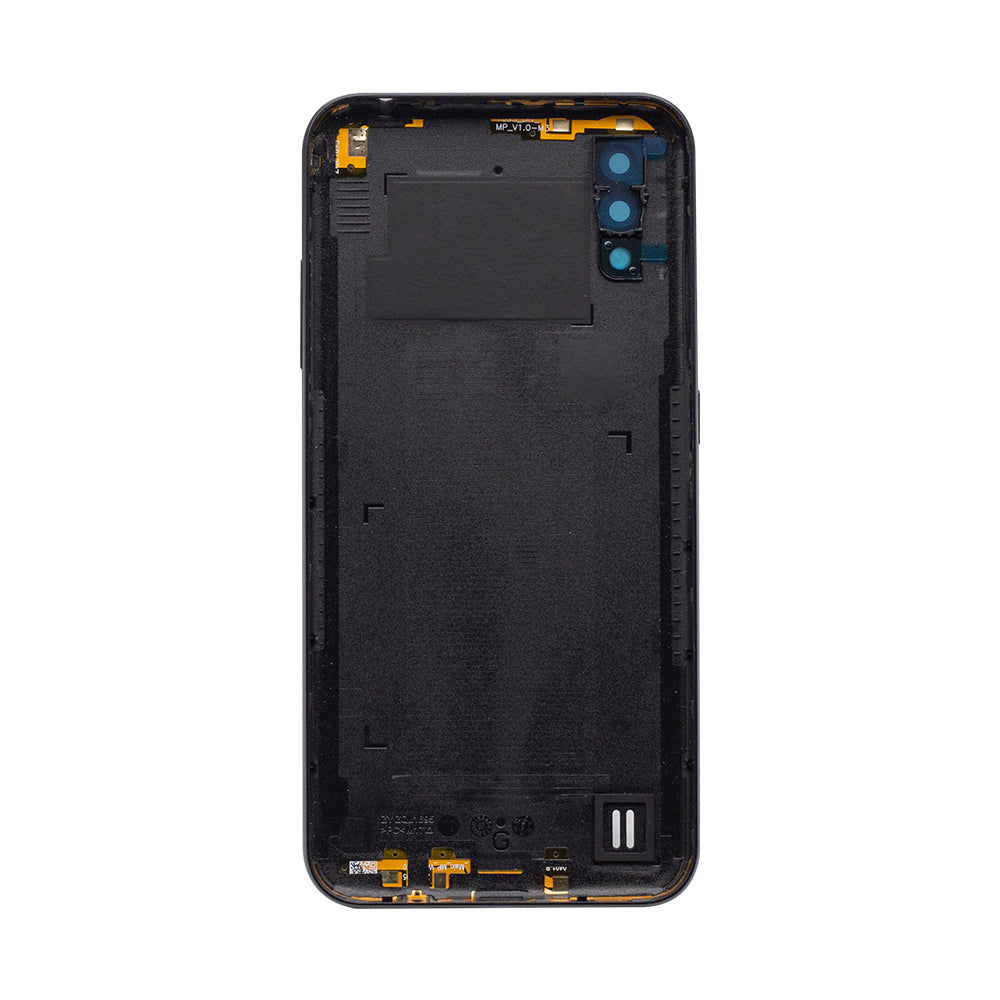 Samsung Galaxy A01 A015F Akkudeckel mit Linse Black OEM – Bild 2