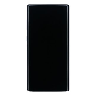 Samsung Galaxy Note 10 N970F Display und Touchscreen-Digitizer mit Rahmen Aura Black Service Pack