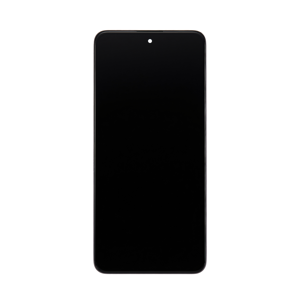 OEM Display für Xiaomi Poco M4 Pro 5G mit Rahmen Schwarz – Bild 2