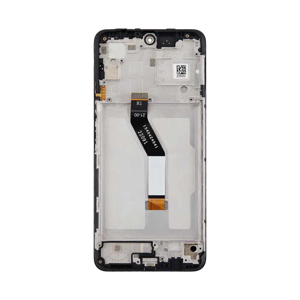 OEM Display für Xiaomi Poco M4 Pro 5G mit Rahmen Schwarz – Bild 3