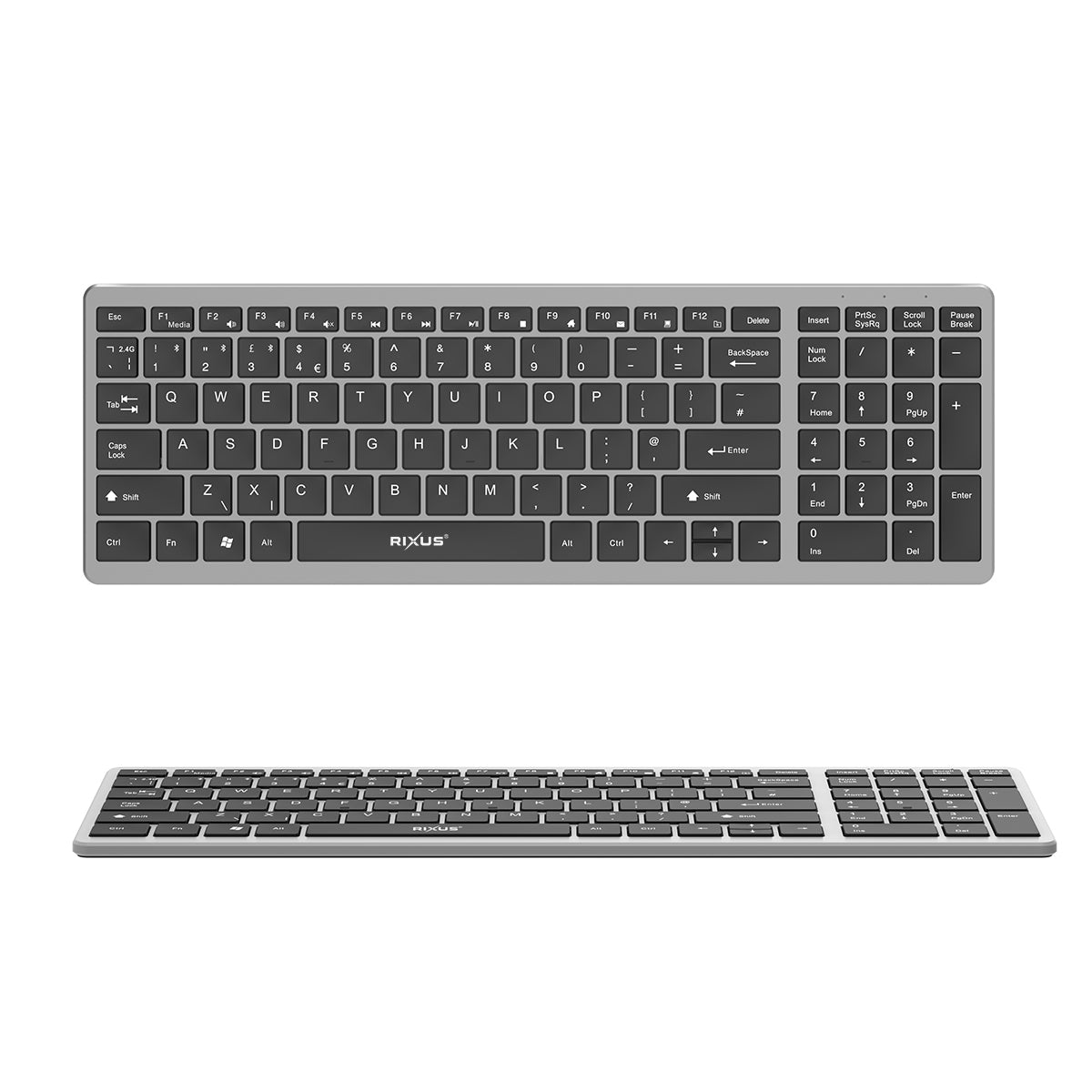 Rixus RXWK02 Universal Ultra-Thin Bluetooth Keyboard – Bild 2