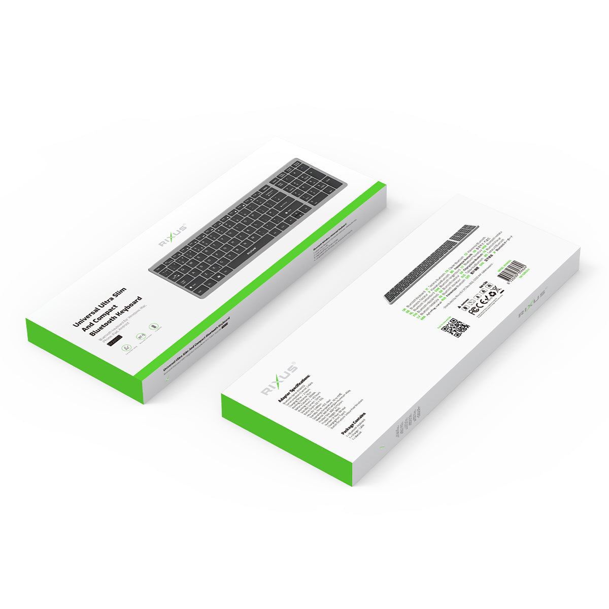 Rixus RXWK02 Universal Ultra-Thin Bluetooth Keyboard – Bild 4