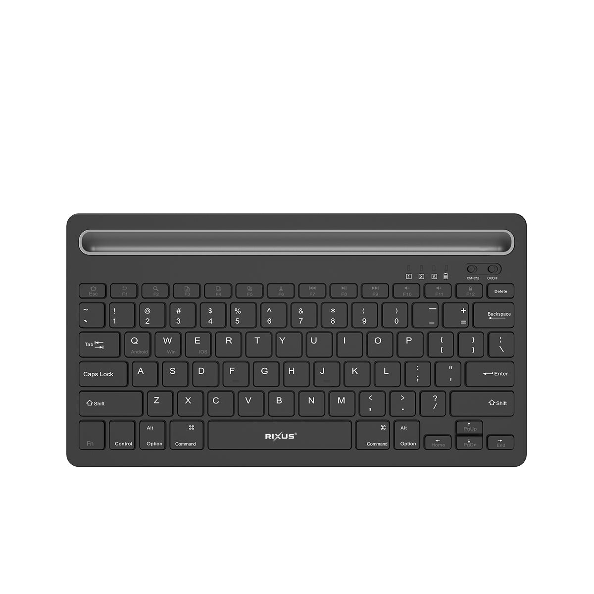 Rixus RXWK01 Universal Ultra Slim und Compact Bluetooth Keyboard – Bild 3