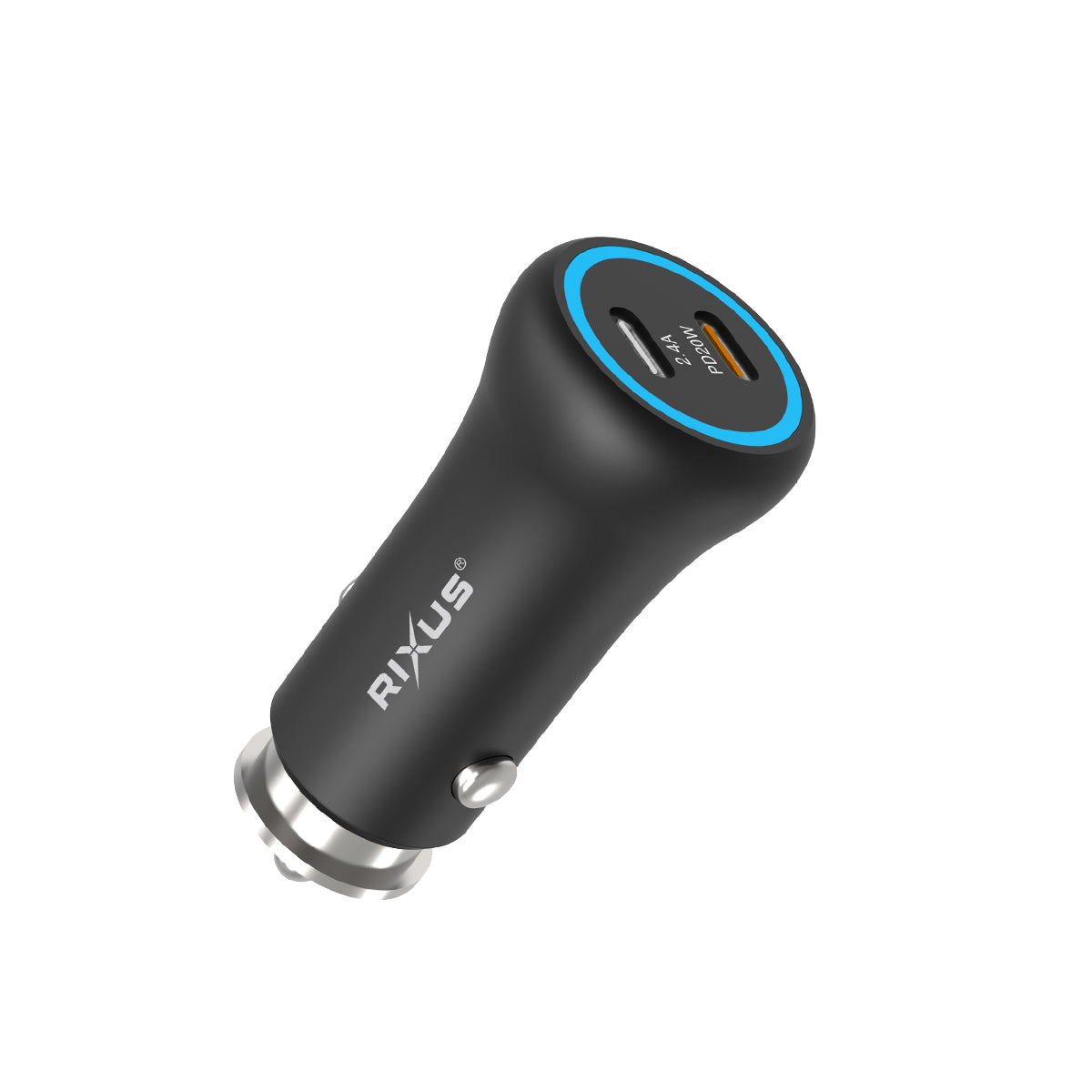 Rixus RXCC15 2-Port 20W USB-C Car Charger – Bild 5