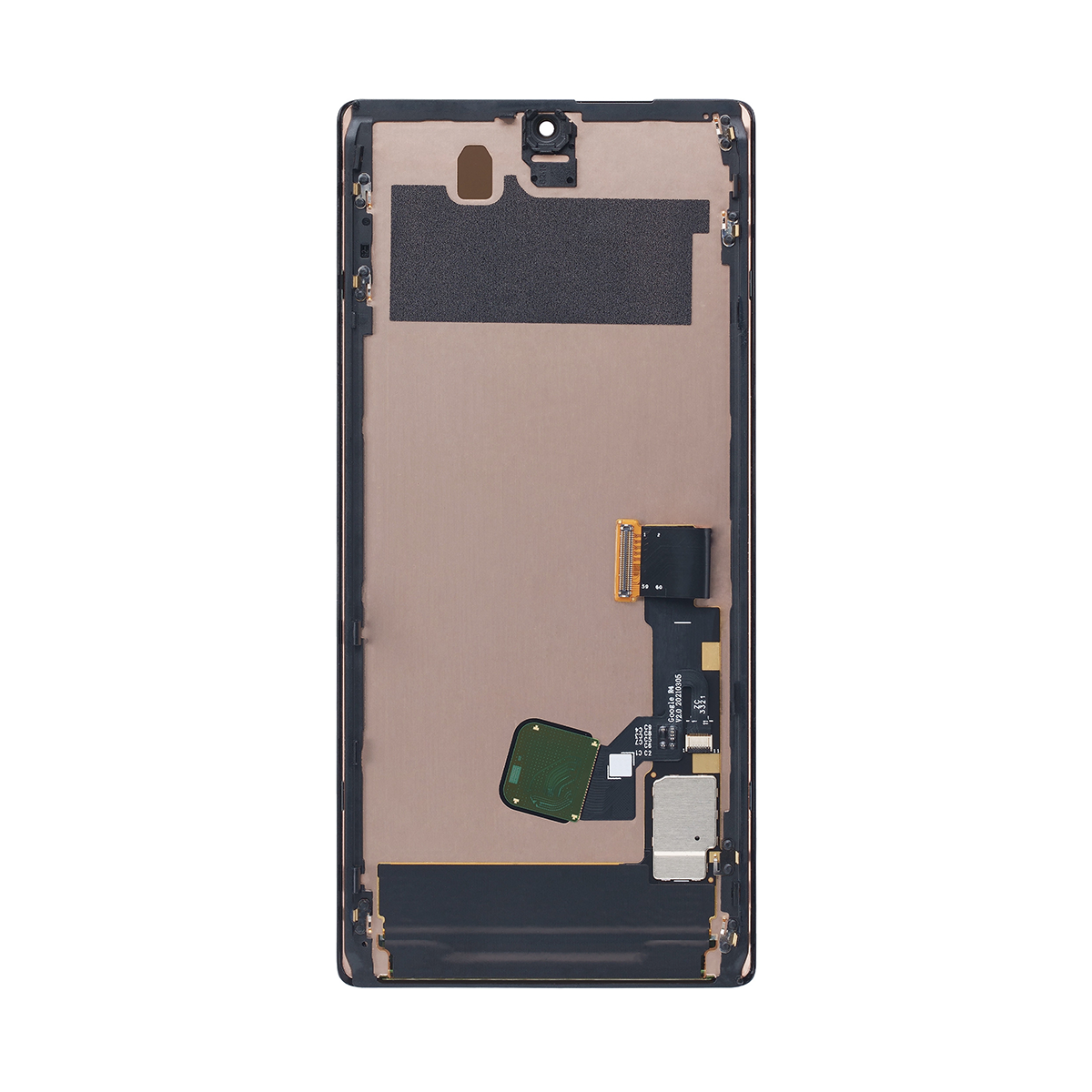 Google Pixel 6 Pro Display und Touchscreen-Digitizer ohne Rahmen Black Service Pack – Bild 2