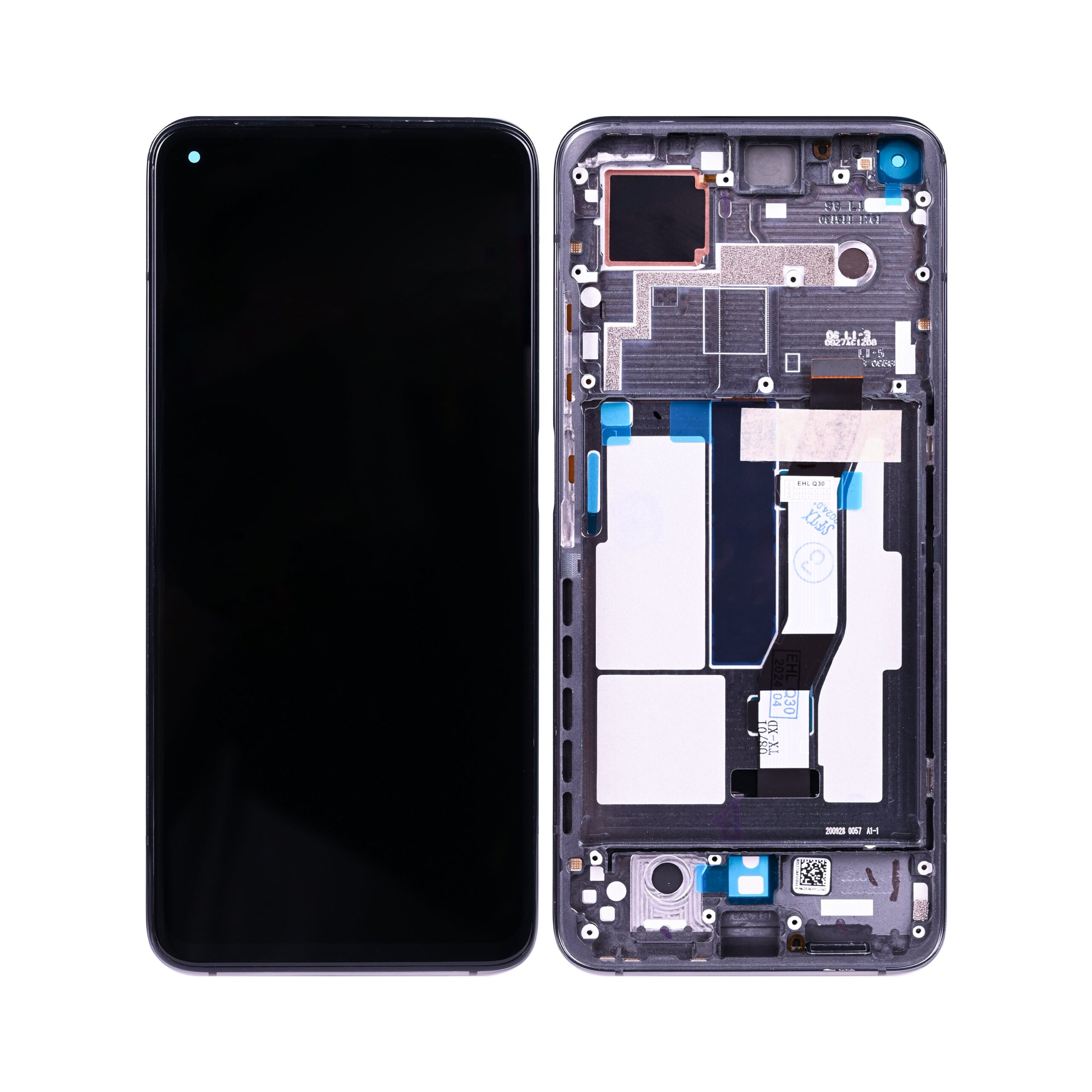 OEM Display für Xiaomi Mi 10T 5G, Mi 10T Pro 5G mit Rahmen Schwarz – Bild 4