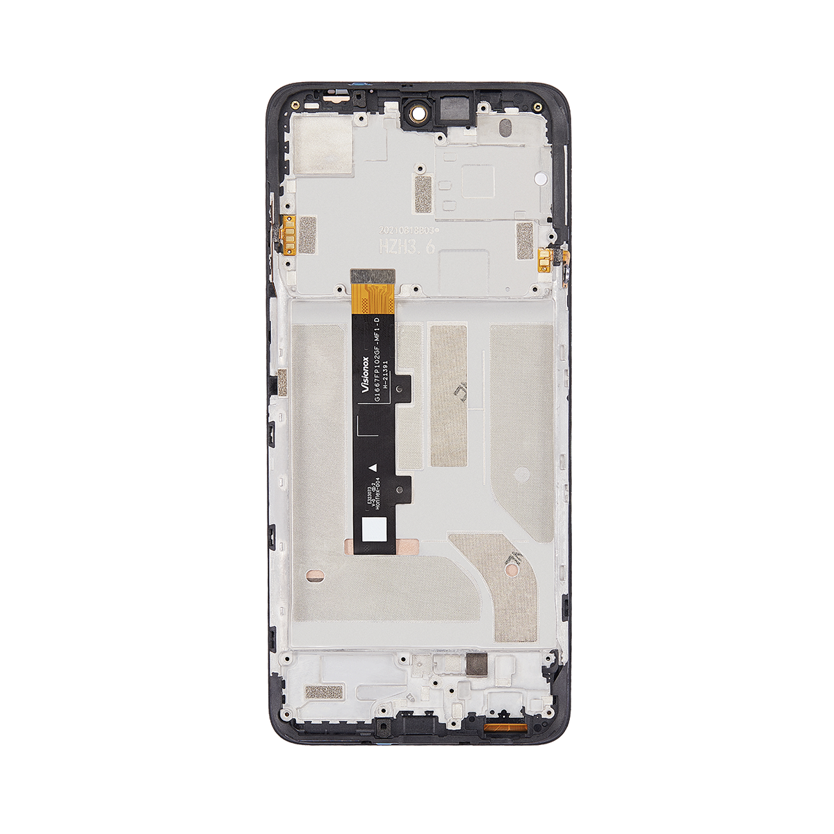 Motorola Edge 20 Lite Display und Touchscreen-Digitizer mit Rahmen Lagoon Green OEM – Bild 3