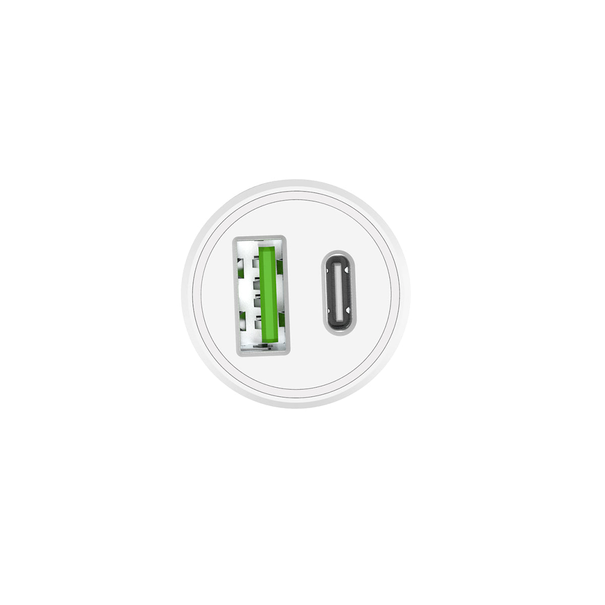 Rixus RXCC16 Fast 38W Car Adapter Dual-Port (PD+QC 3.0) – Bild 4