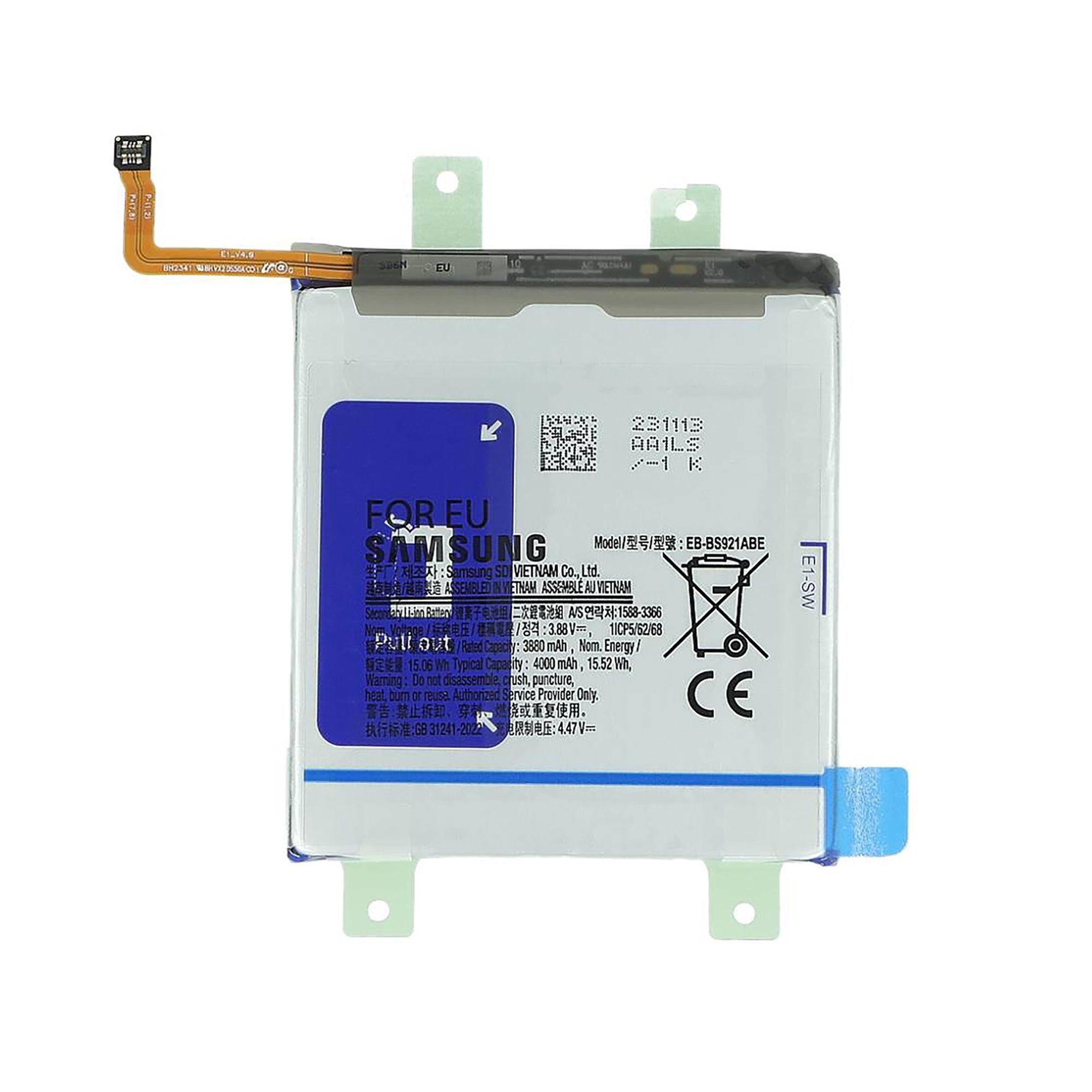 Samsung Galaxy S24 S921B Akku EB-BS921ABE Original