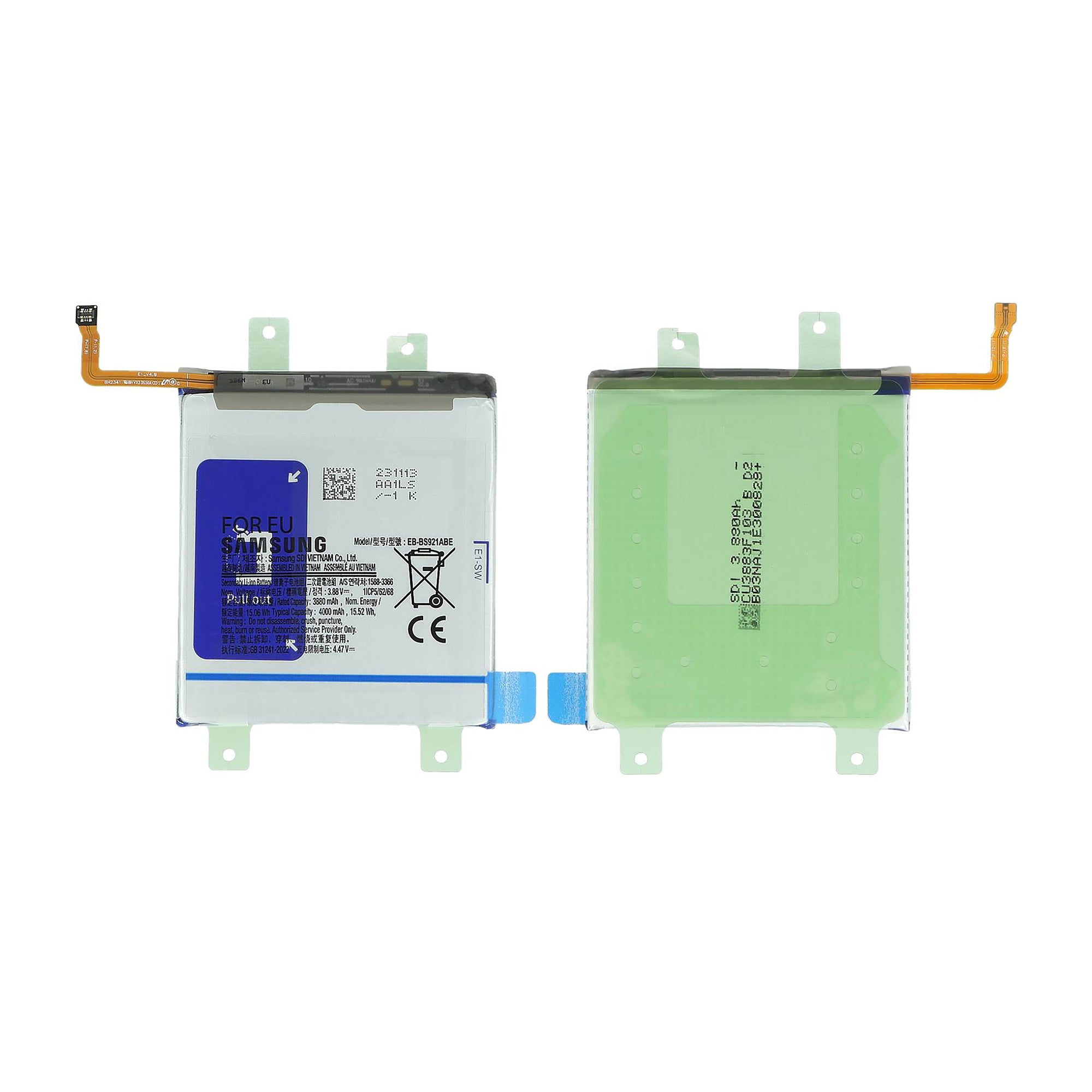 Samsung Galaxy S24 S921B Akku EB-BS921ABE Original – Bild 3