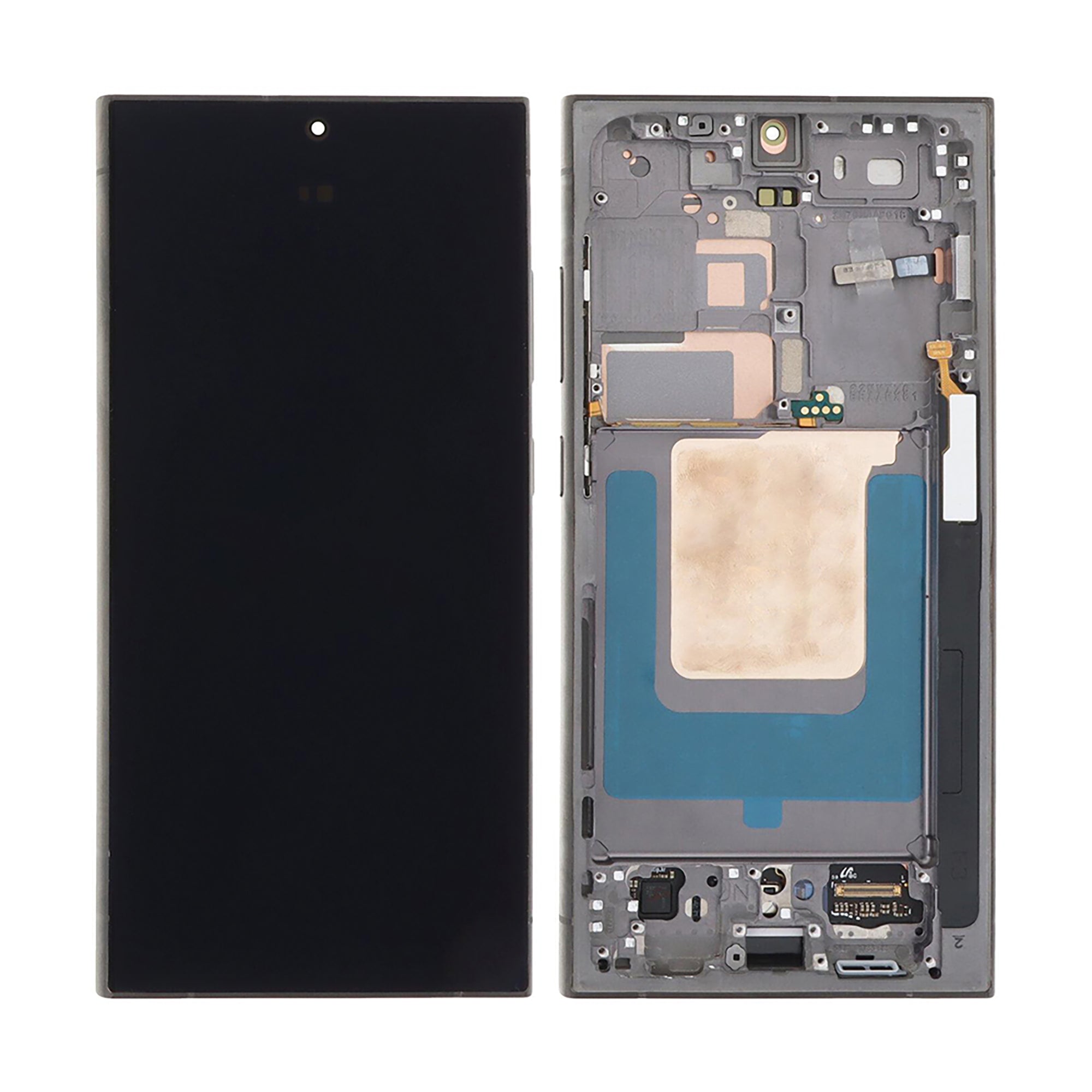 Samsung S24 Ultra S928B Original Service Pack Display Rahmen Titanium Black – Bild 4