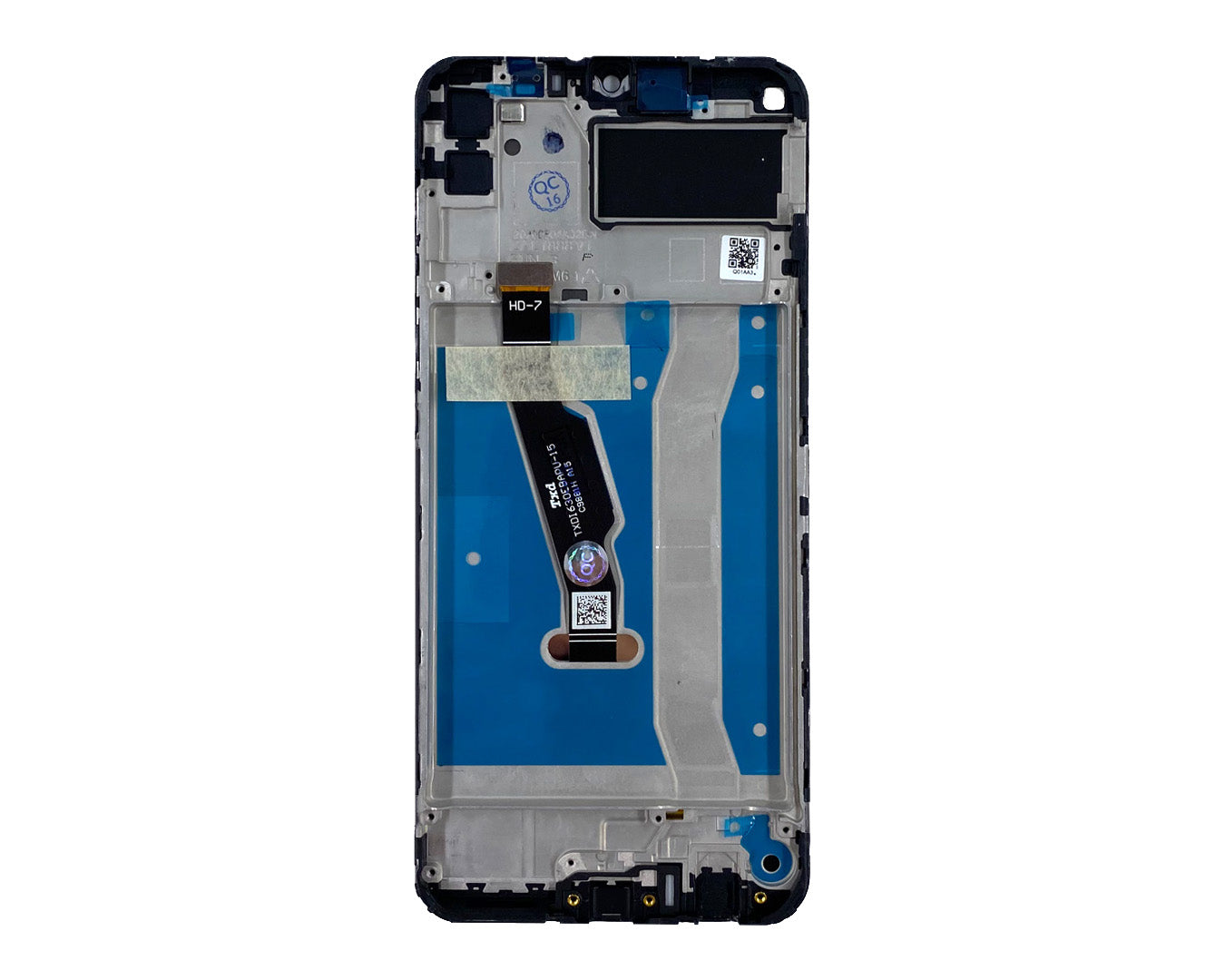 OEM Display für Huawei Honor 9A mit Rahmen Schwarz – Bild 3