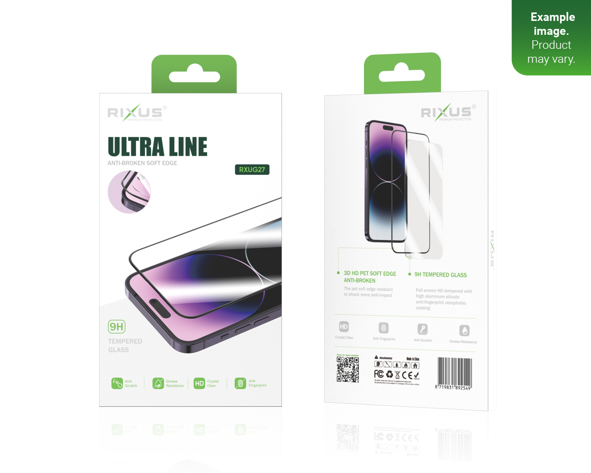 Rixus Clear HD Ultra Line Panzerglas für Apple iPhone X, XS, 11 Pro