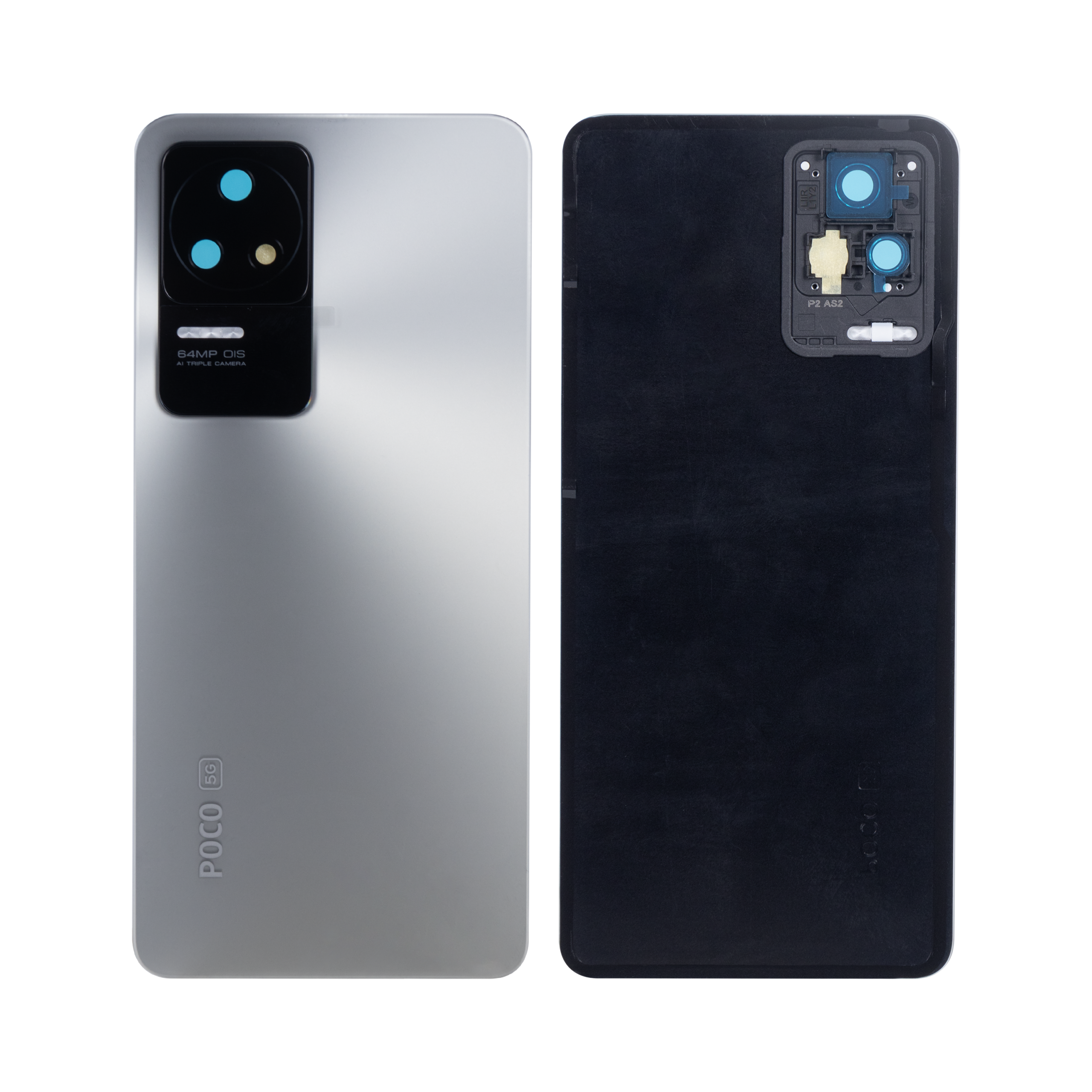 OEM Backcover für Xiaomi Poco F4 mit Kameraglas Farbe wählbar – Bild 7