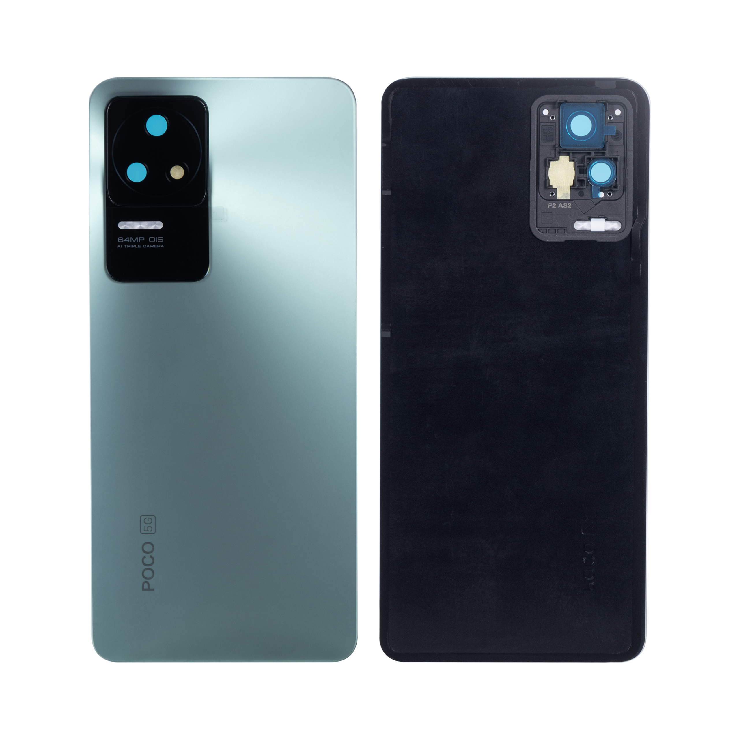OEM Backcover für Xiaomi Poco F4 mit Kameraglas Farbe wählbar – Bild 4