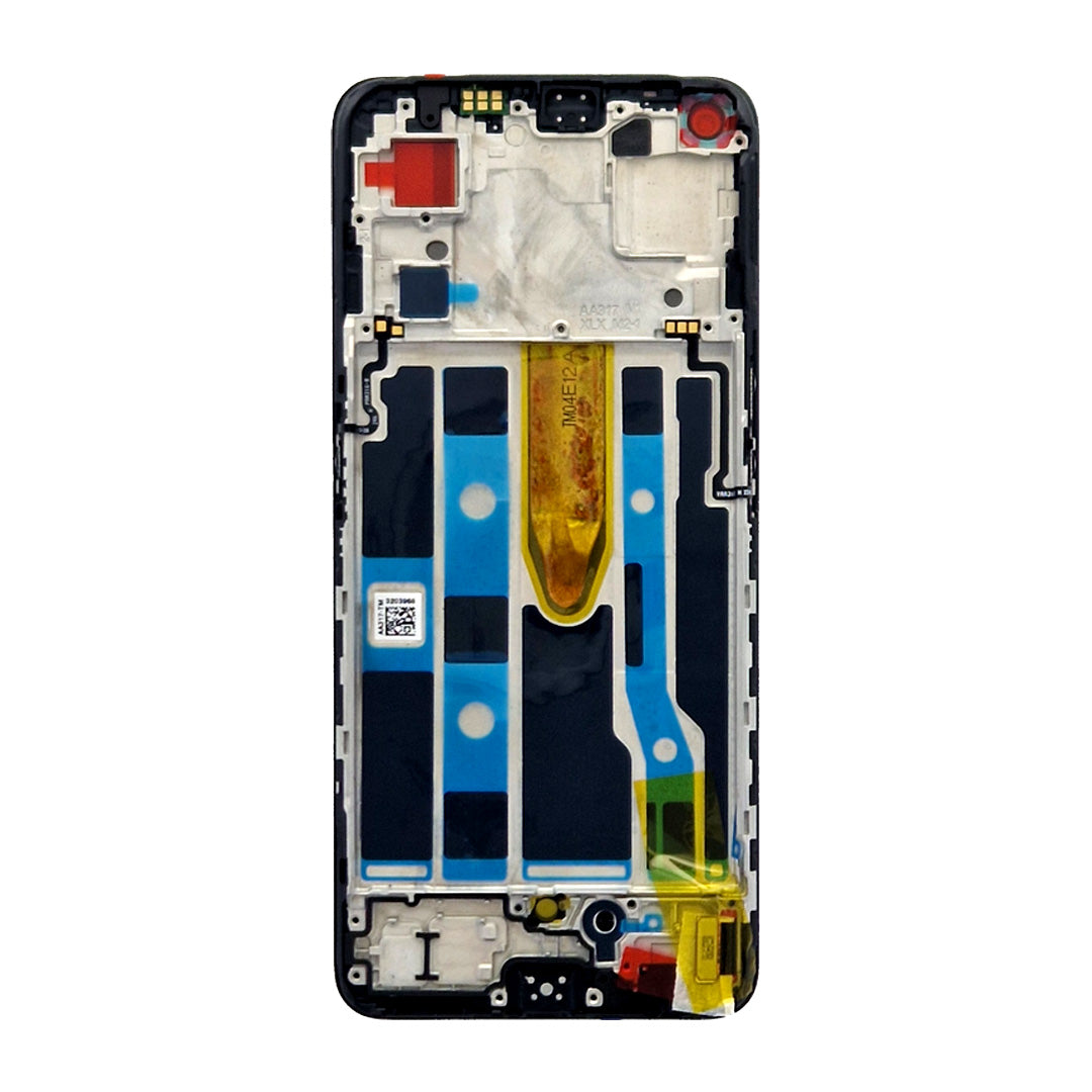 OEM Display für Oppo Find X5 Lite, Reno 7 5G mit Rahmen Schwarz – Bild 3