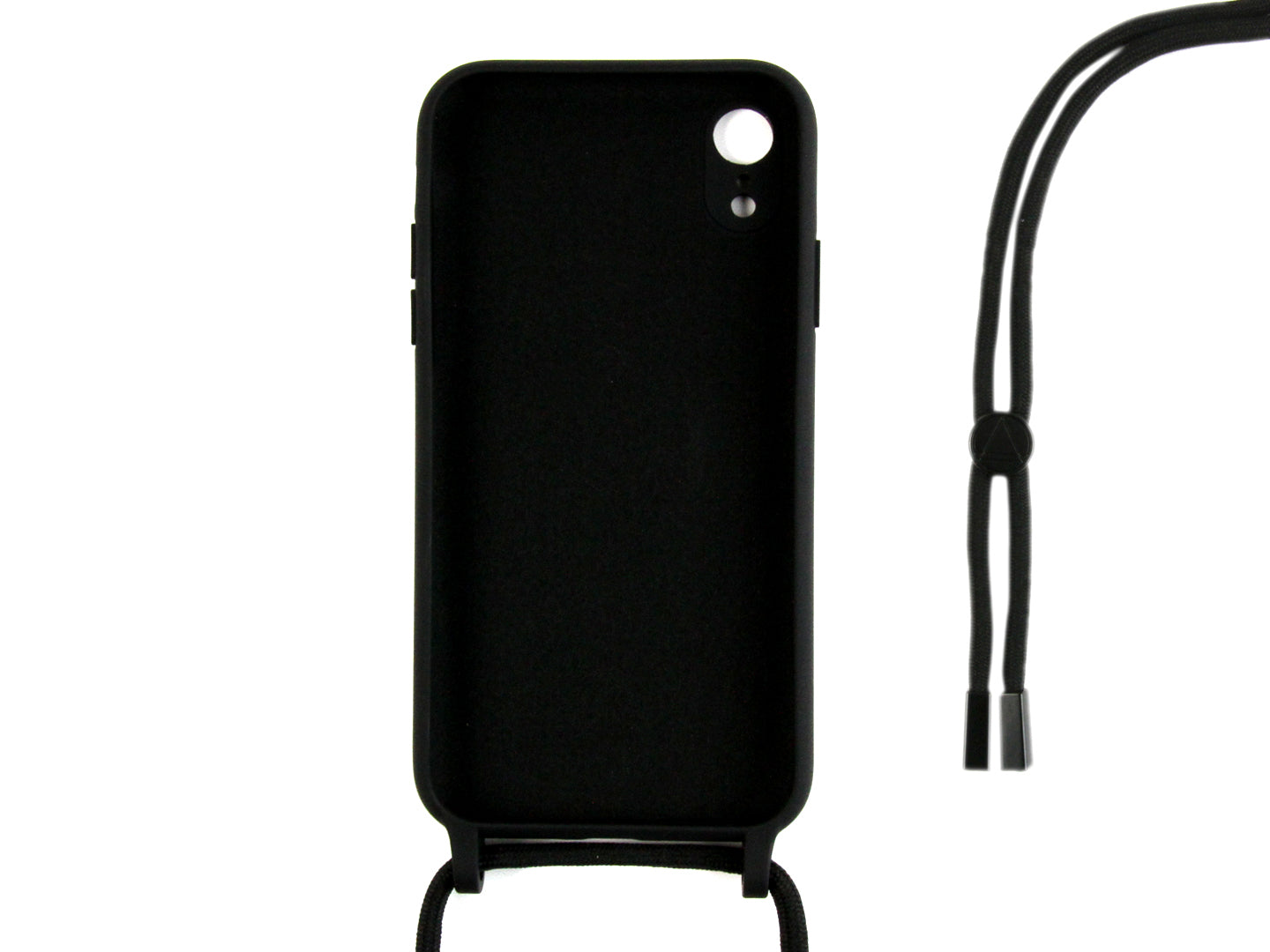 Rixus TPU Necklace Cord Abdeckung für Apple iPhone XR Black – Bild 2