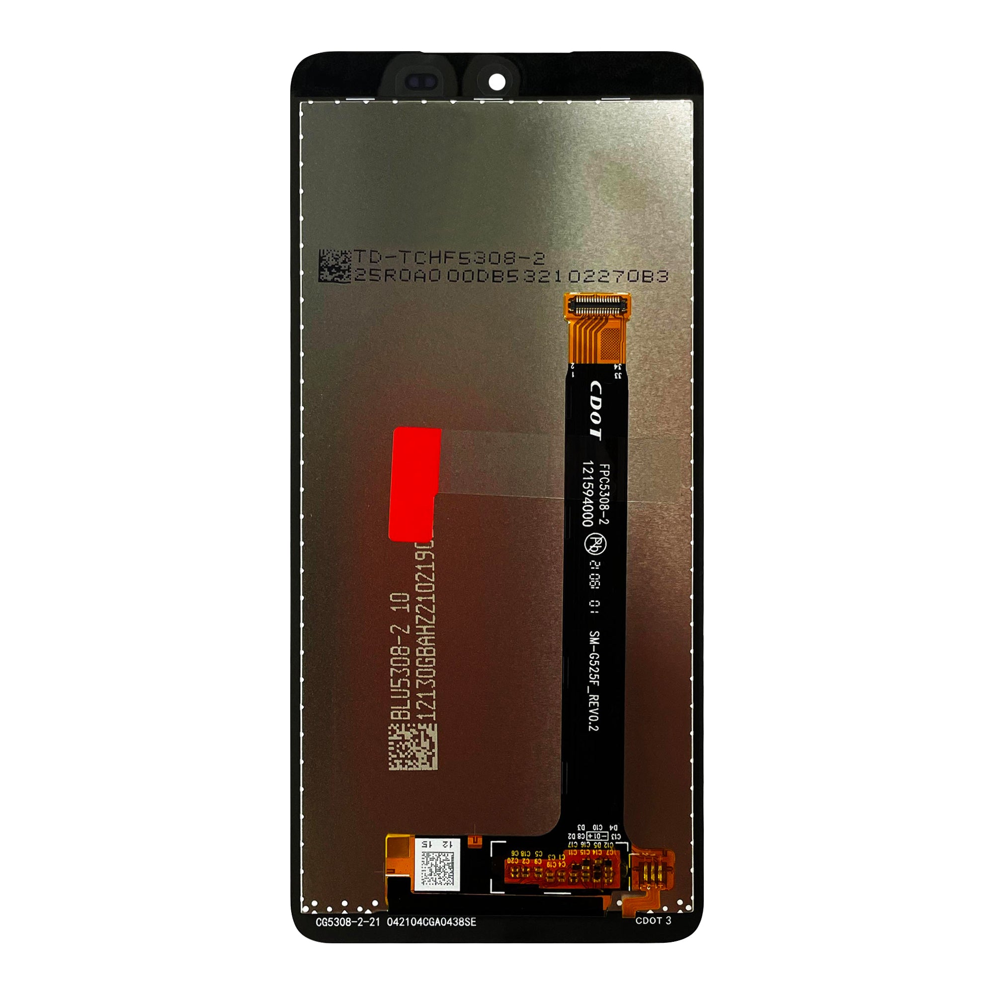 Samsung Galaxy Xcover 5 G525F Display und Touchscreen-Digitizer ohne Rahmen Black Service Pack – Bild 3