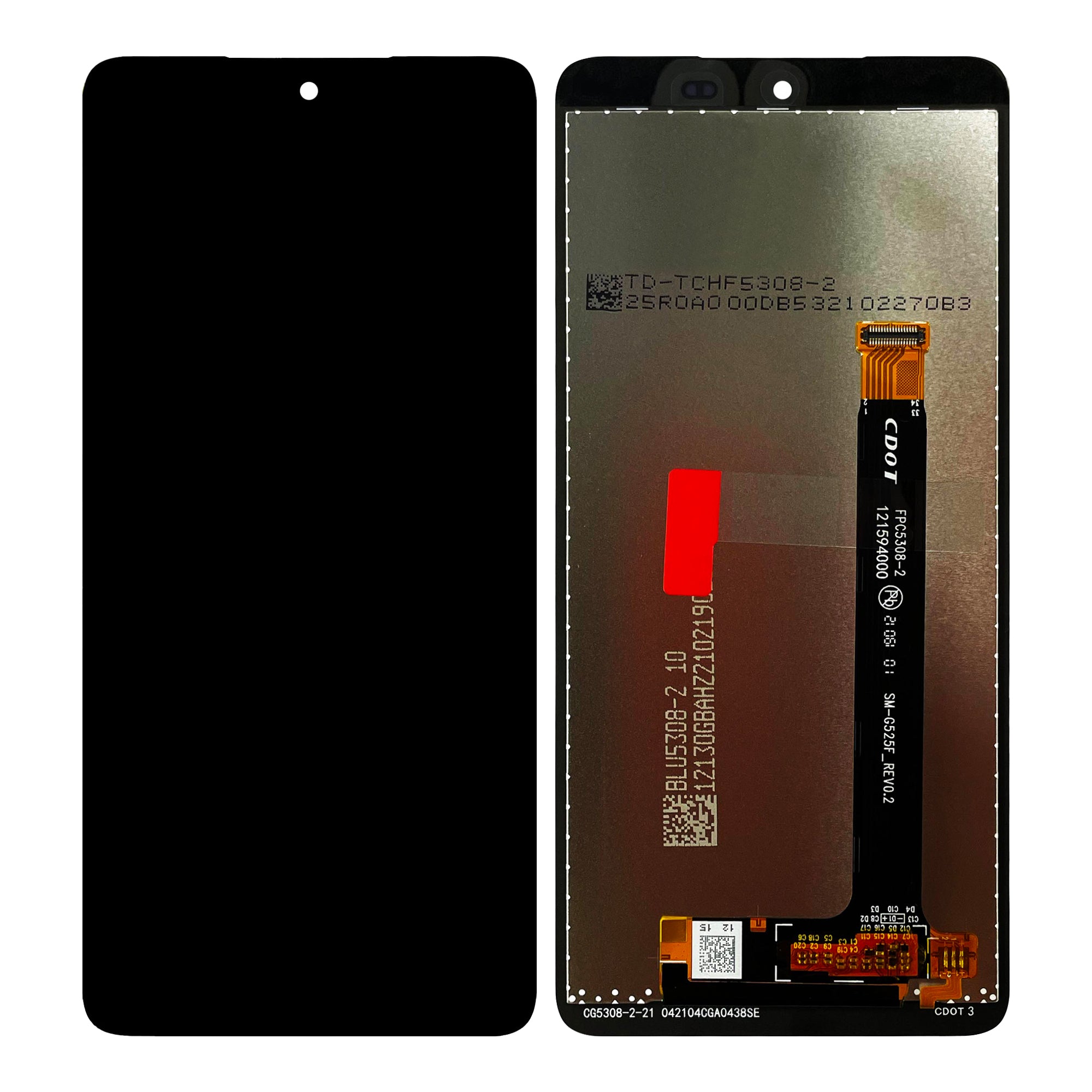 Samsung Galaxy Xcover 5 G525F Display und Touchscreen-Digitizer ohne Rahmen Black Service Pack – Bild 4