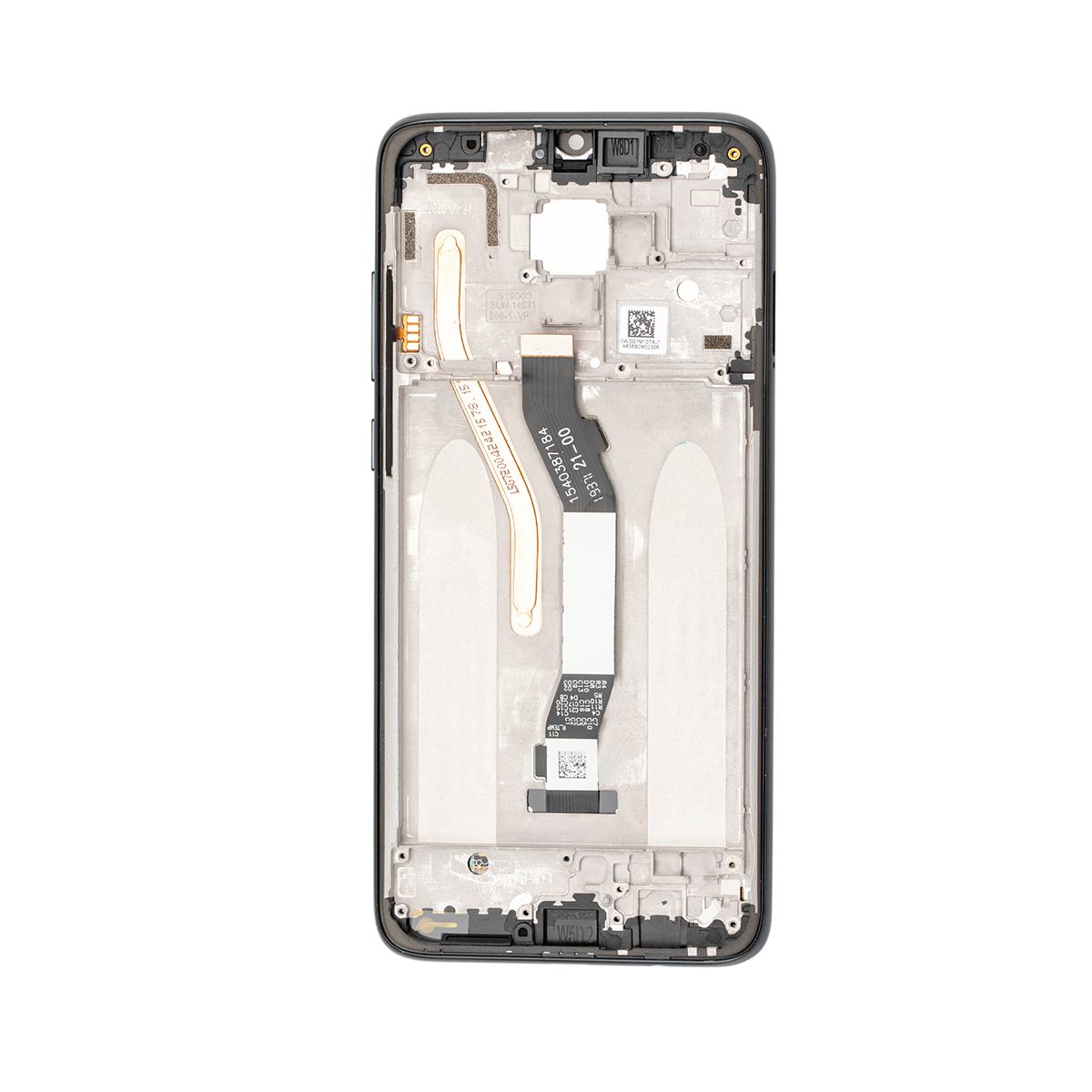OEM Display für Xiaomi Redmi Note 8 Pro mit Rahmen Schwarz – Bild 3