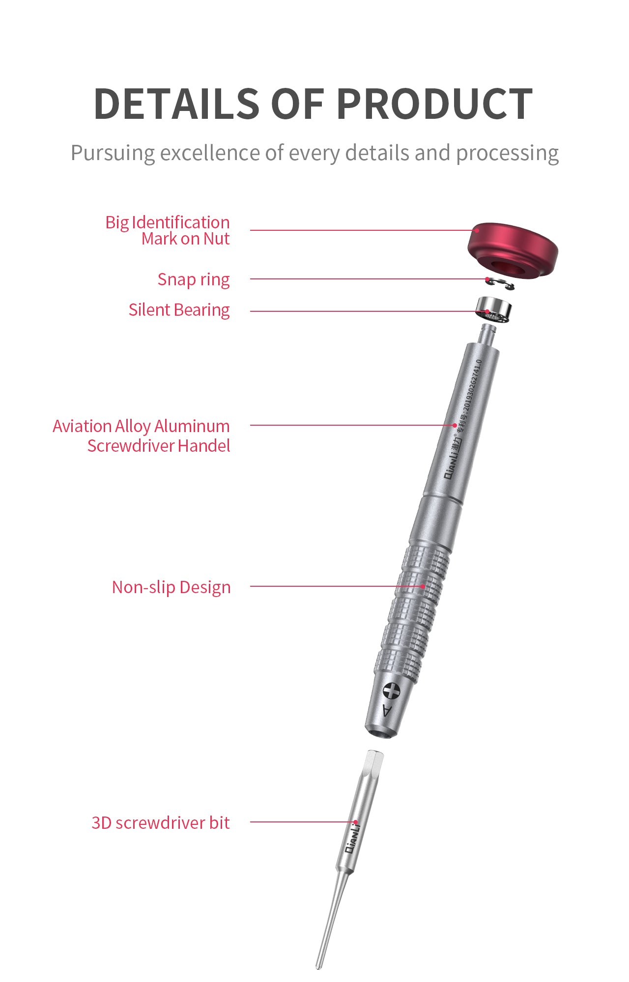 QIANLI iFlying 3D Screwdrivers Set – Bild 3