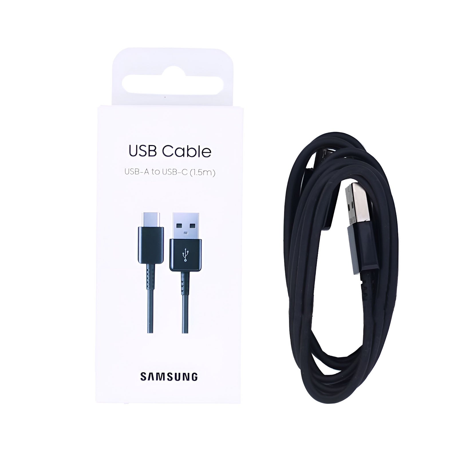 Samsung USB-A To USB-C Kabel 150cm Black Original Verkaufsverpackung