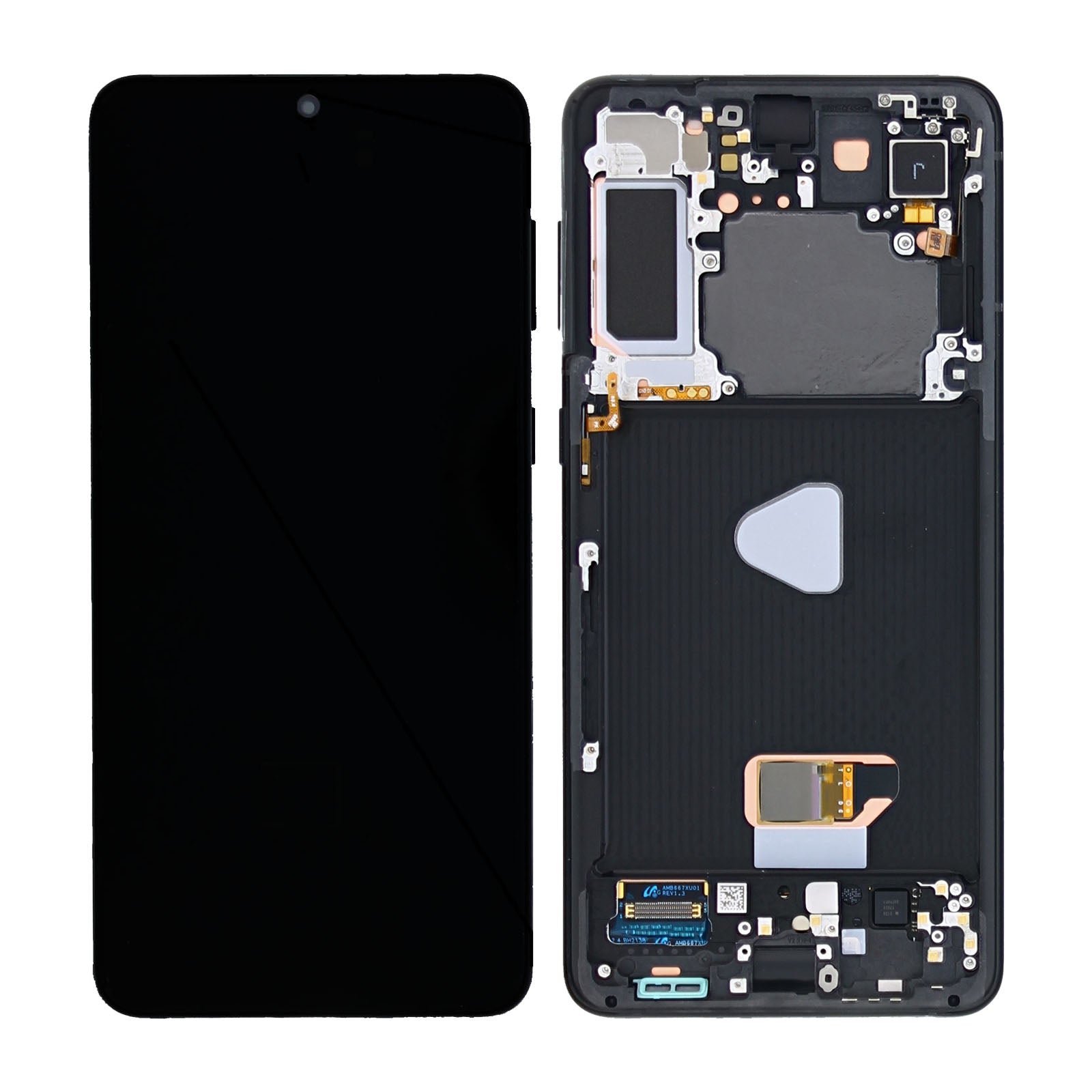 Samsung Original Display Galaxy S21 Plus 5G G996B mit Rahmen Phantom Black – Bild 5