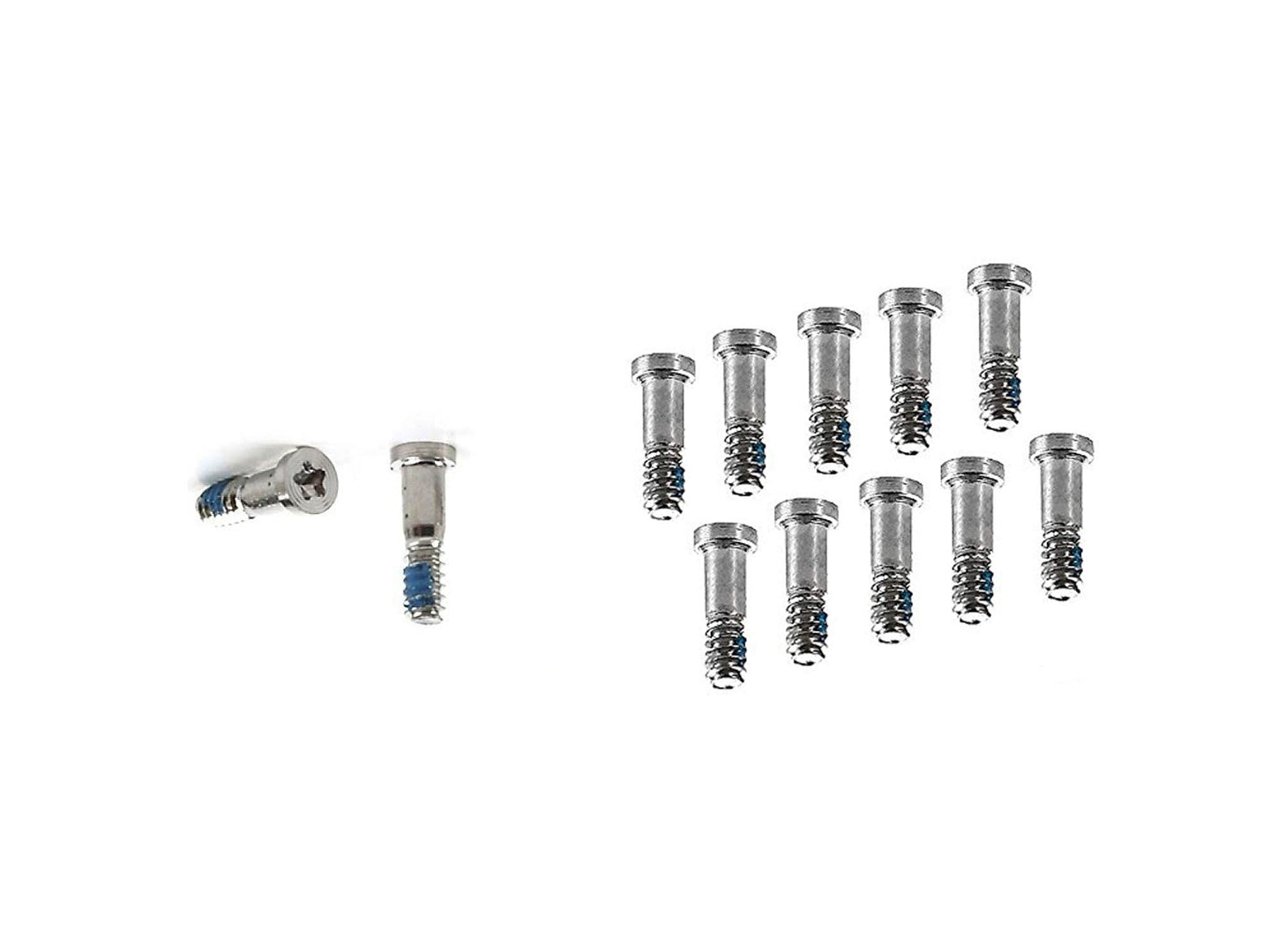 für iPhone 8, iPhone 8 Plus Bottom Schraubenset Silver (10pc) – Bild 2