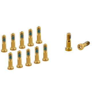 für iPhone 8, iPhone 8 Plus Bottom Schraubenset Gold (10pc)