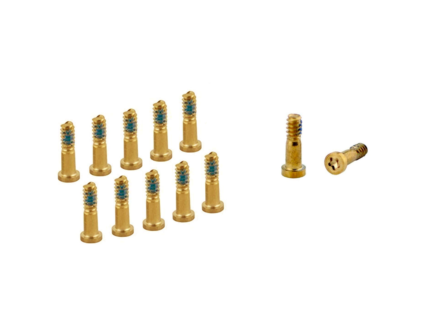für iPhone 8, iPhone 8 Plus Bottom Schraubenset Gold (10pc)