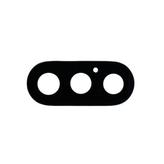 Für Apple iPhone X Kameraglas Set Black OEM (5er-Pack)