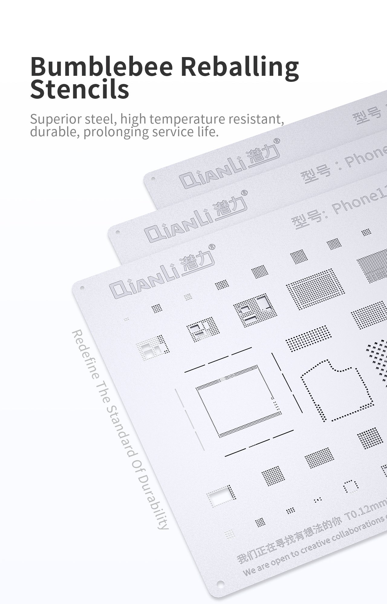 QIANLI Bumblebee Stencil QS20 für Huawei HI CPU2 – Bild 2