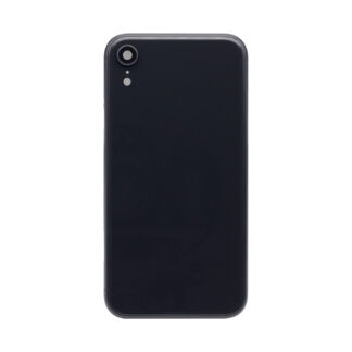 Für Apple iPhone XR Gehäuse mit Kleinteilen Black OEM