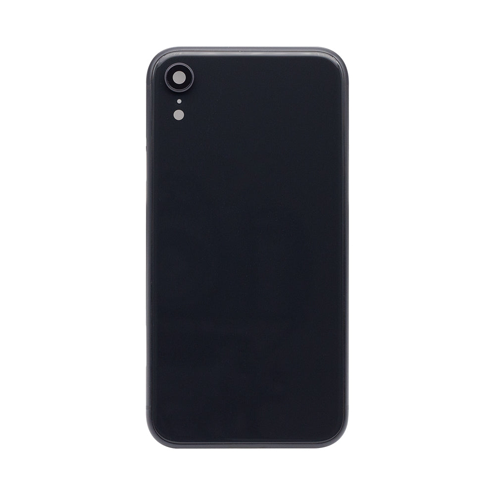 Für Apple iPhone XR Gehäuse mit Kleinteilen Black OEM