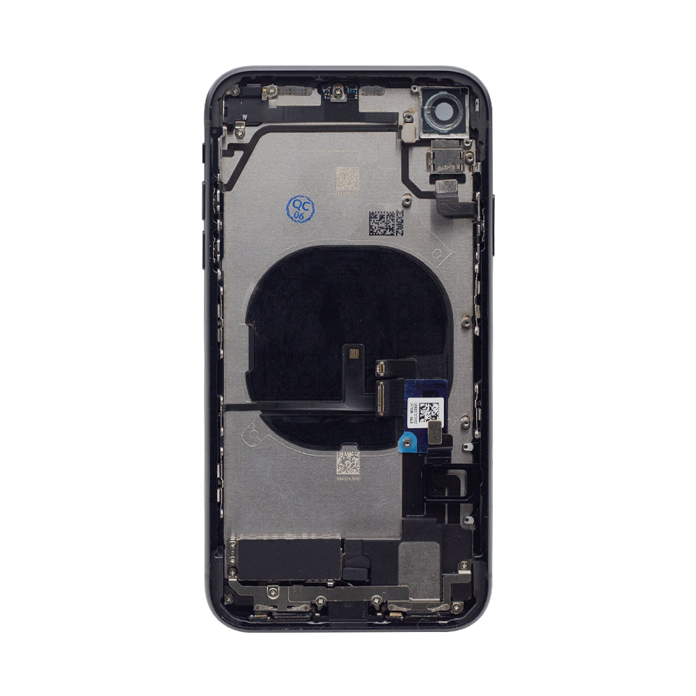 Für Apple iPhone XR Gehäuse mit Kleinteilen Black OEM – Bild 2