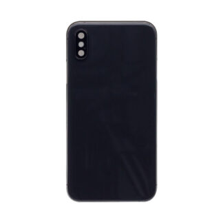 Für Apple iPhone XS Gehäuse mit Kleinteilen Black OEM