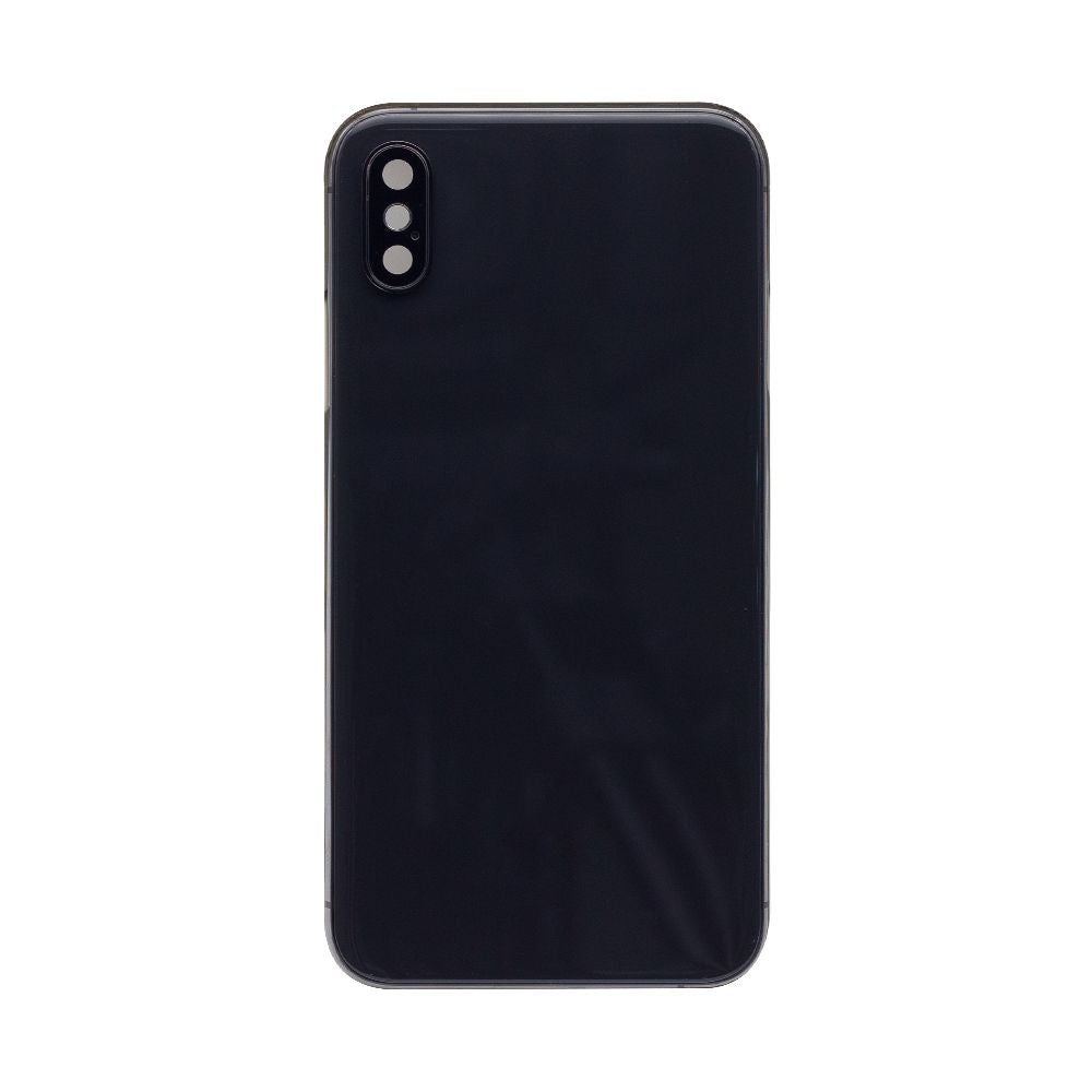 Für Apple iPhone XS Gehäuse mit Kleinteilen Black OEM