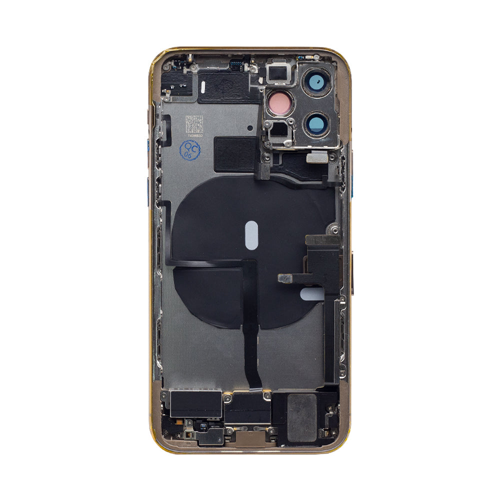 Für Apple iPhone 11 Pro Gehäuse mit Kleinteilen Gold OEM – Bild 2