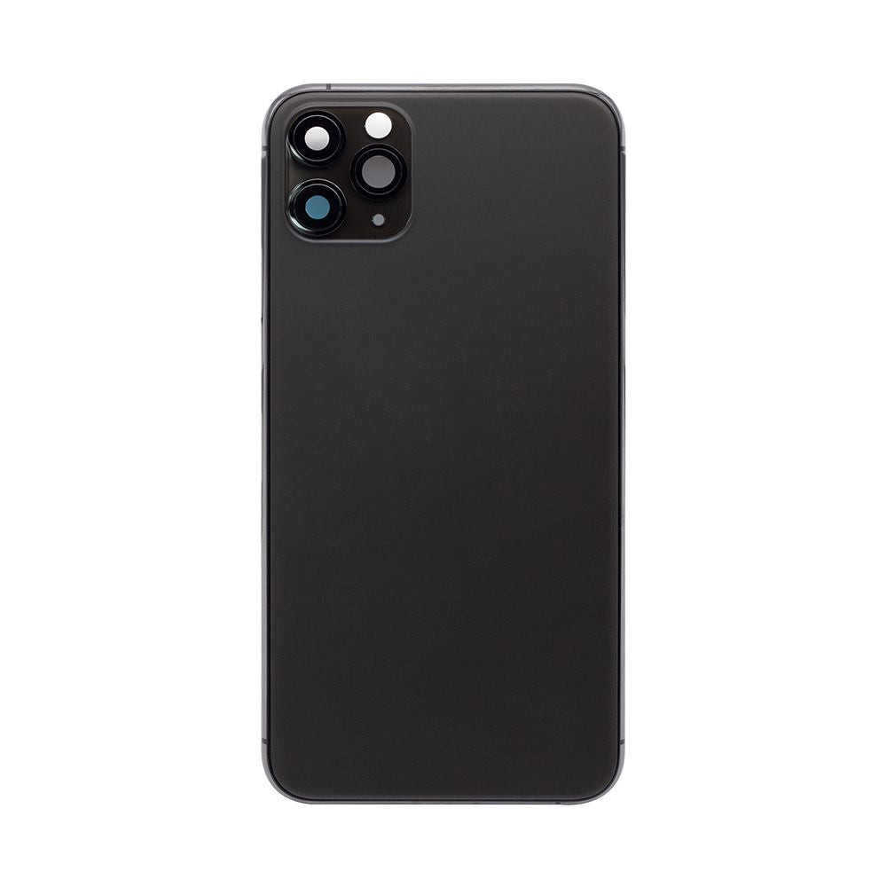 Für Apple iPhone 11 Pro Max Gehäuse mit Kleinteilen Black OEM