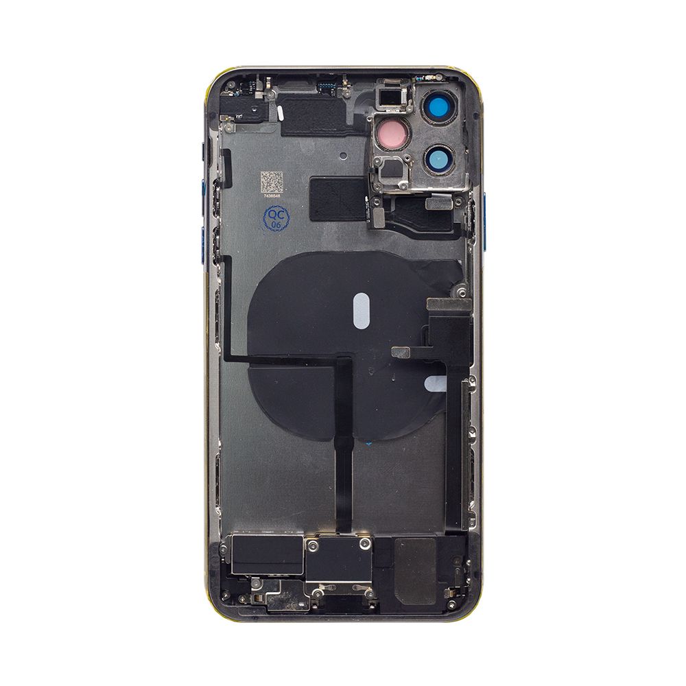 Für Apple iPhone 11 Pro Max Gehäuse mit Kleinteilen Black OEM – Bild 2