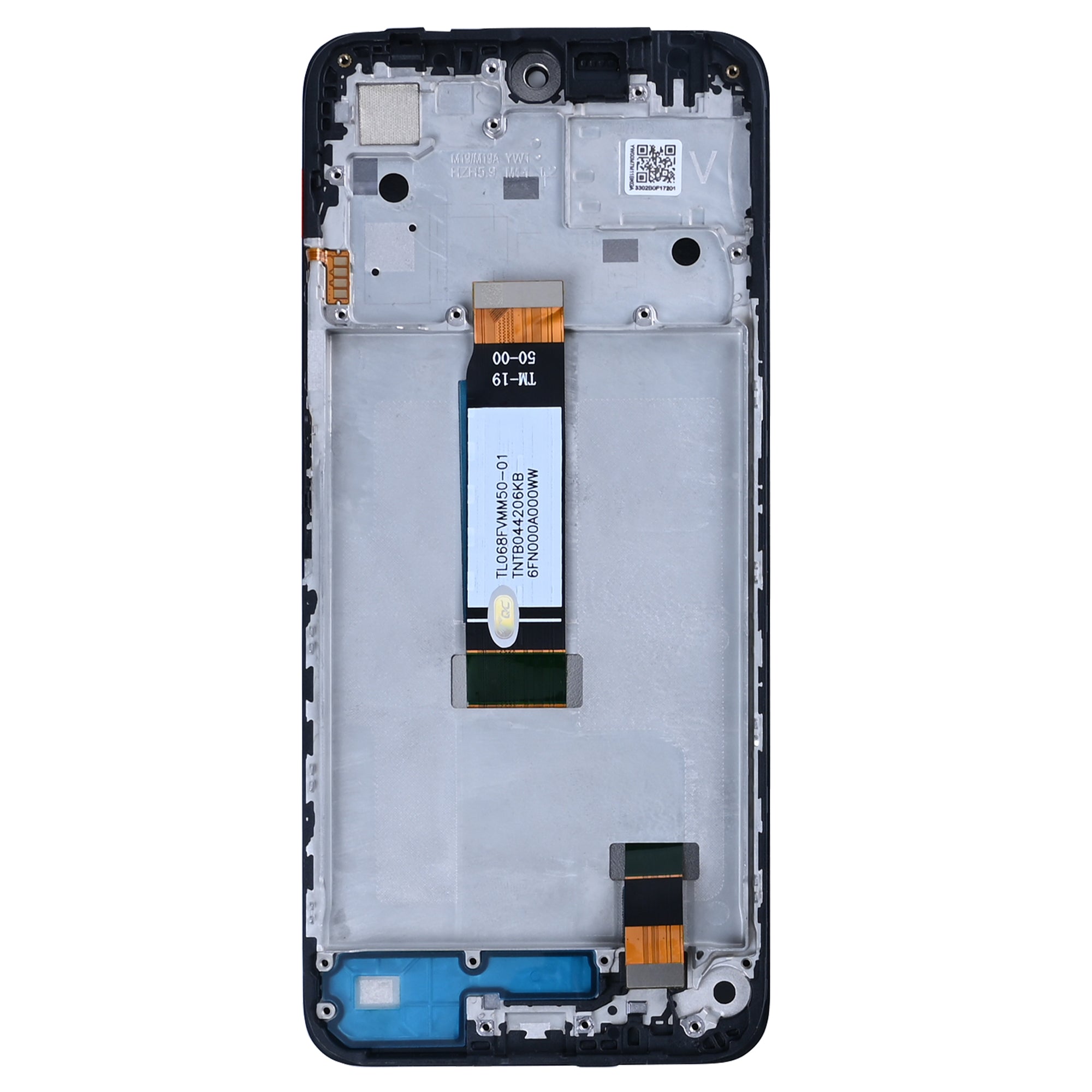 OEM Display für Xiaomi Redmi 12 4G, 12 5G mit Rahmen Schwarz – Bild 3